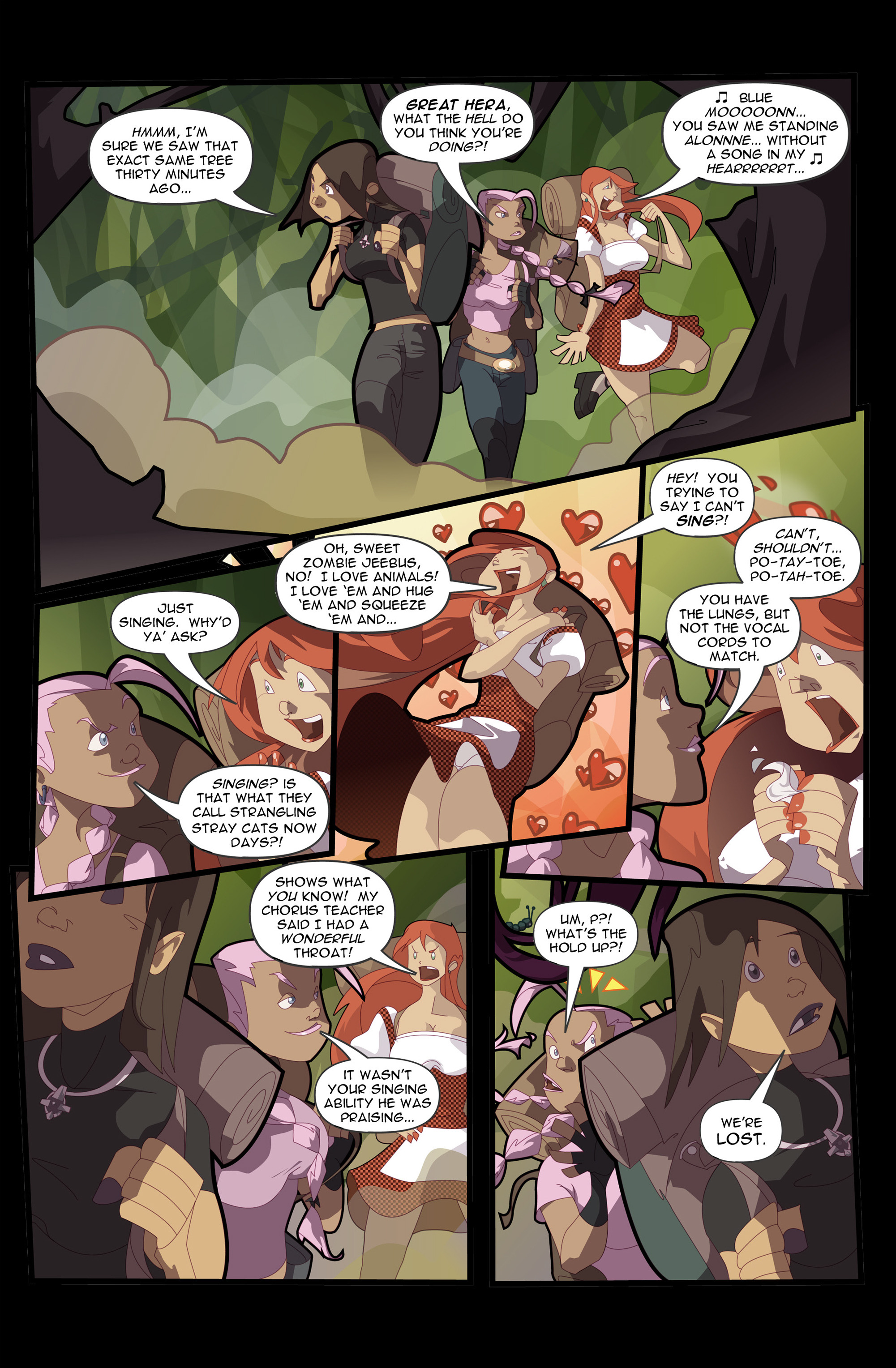 Read online Chaos Campus: Sorority Girls Vs. Zombies comic -  Issue #18 - 3