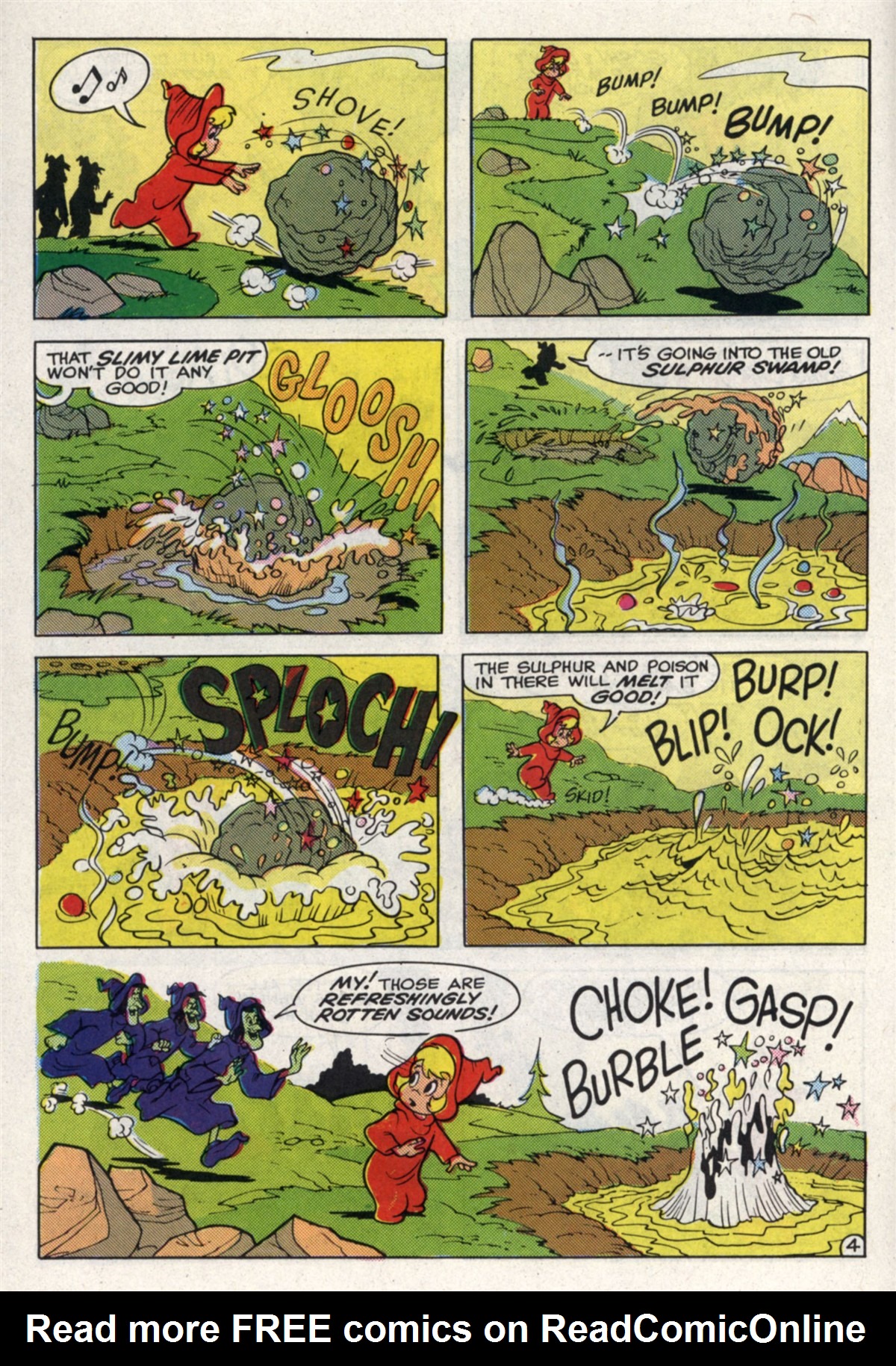 Read online Casper the Friendly Ghost (1991) comic -  Issue #22 - 24