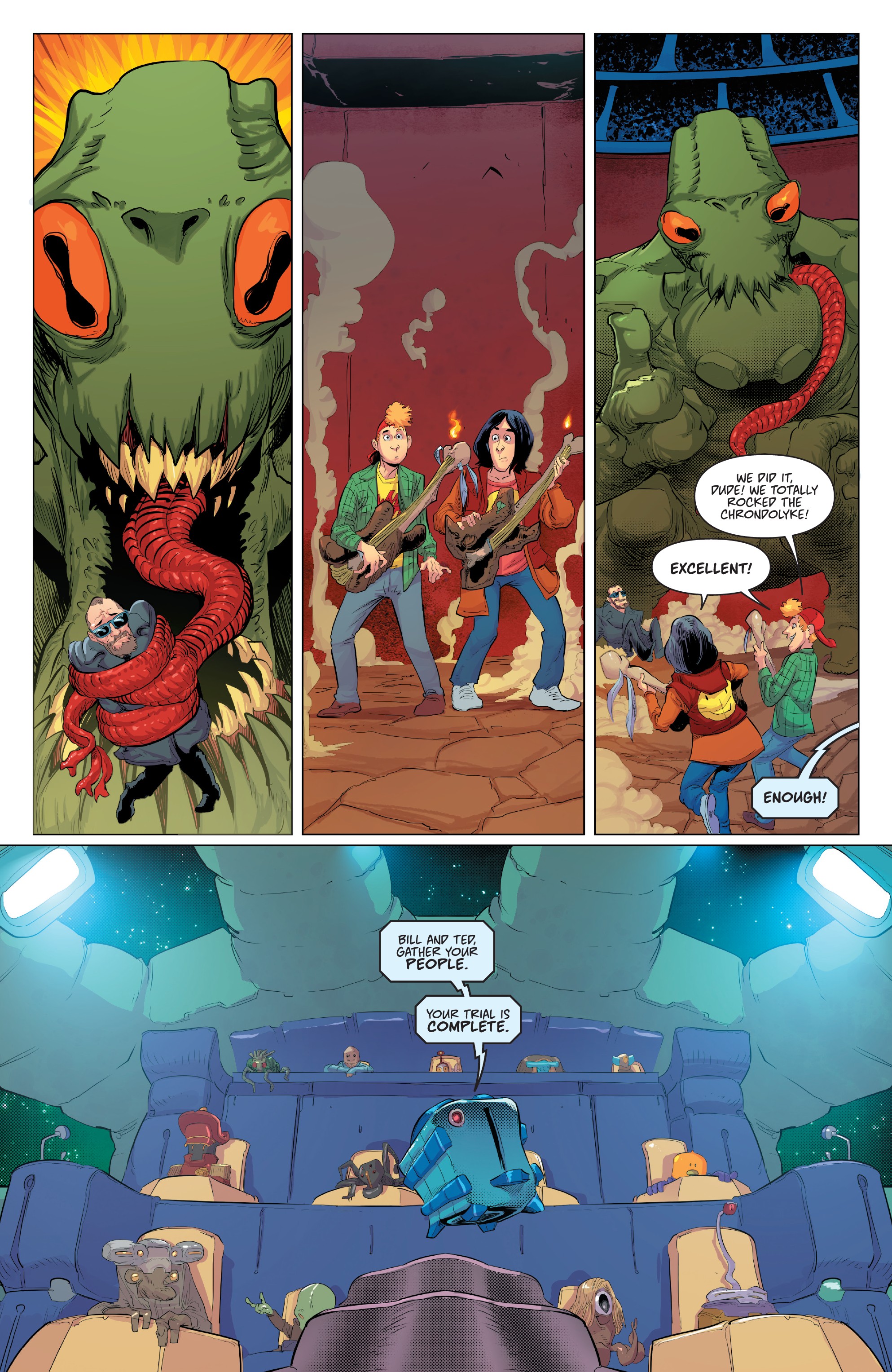 Read online Bill & Ted Save the Universe comic -  Issue # _TPB - 58