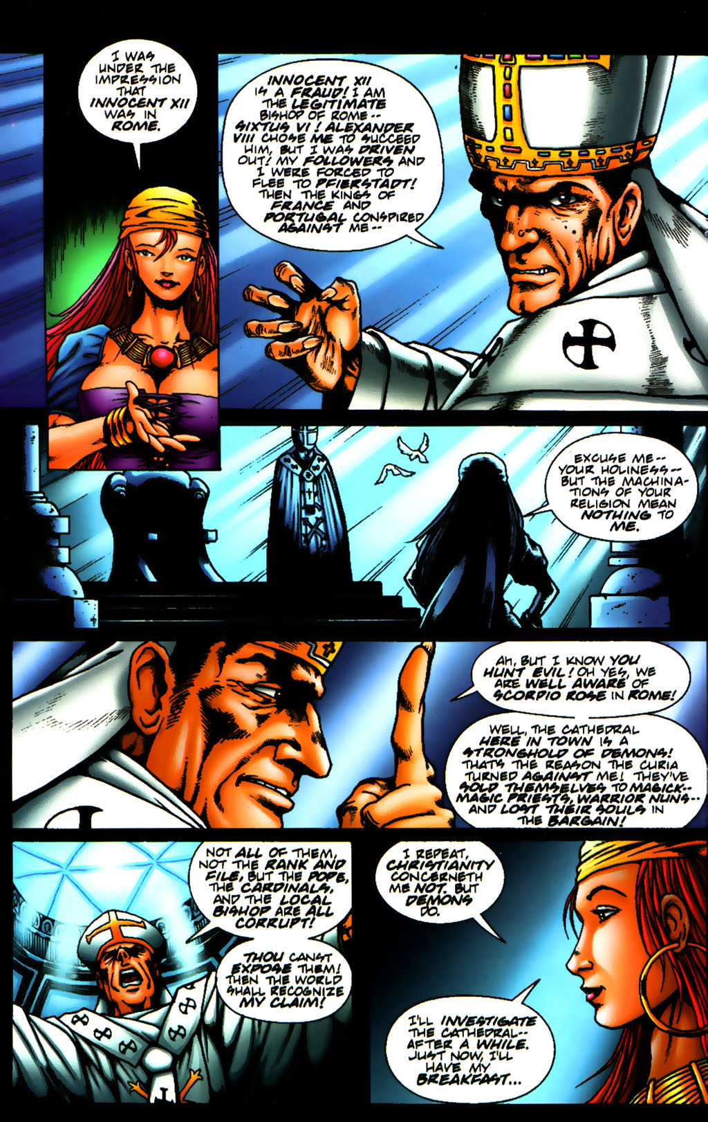 Read online Warrior Nun Areala: Scorpio Rose comic -  Issue #1 - 14
