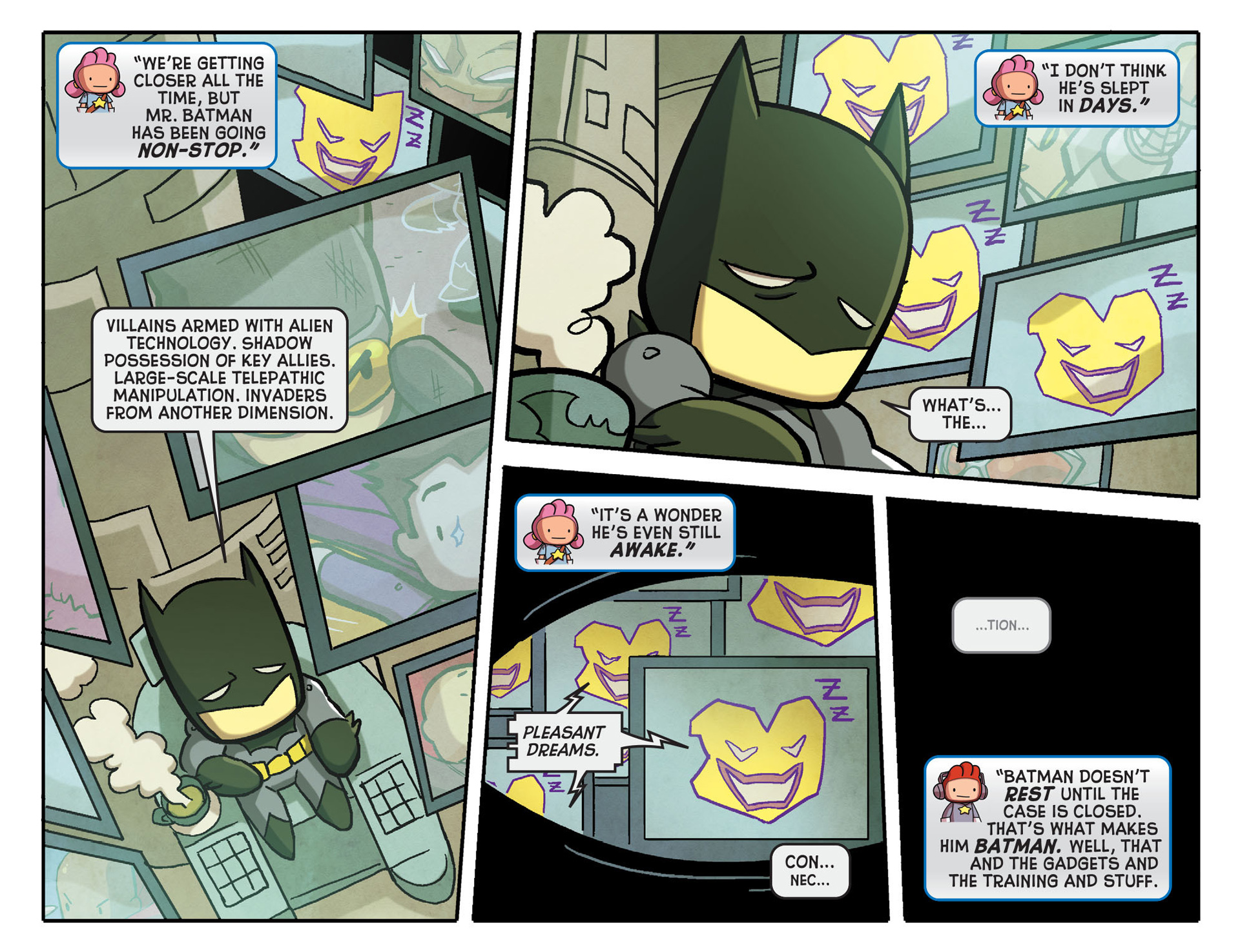 Read online Scribblenauts Unmasked: A Crisis of Imagination comic -  Issue #6 - 15