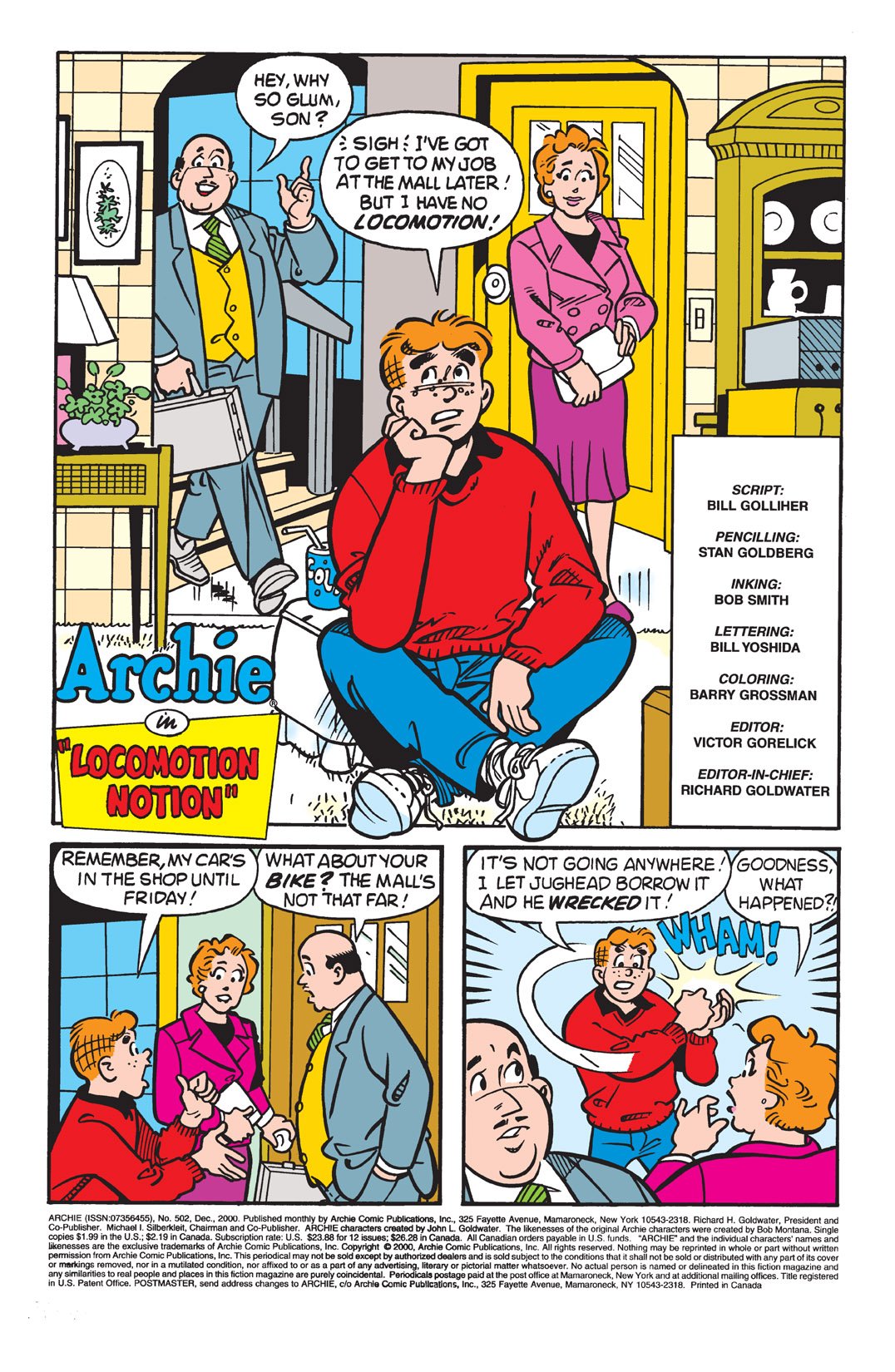 Read online Archie (1960) comic -  Issue #502 - 2