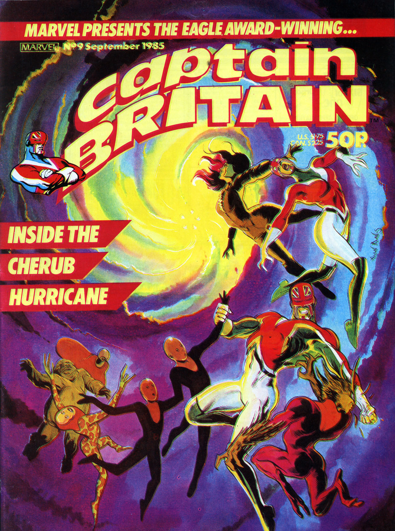 Read online Captain Britain (1985) comic -  Issue #9 - 1