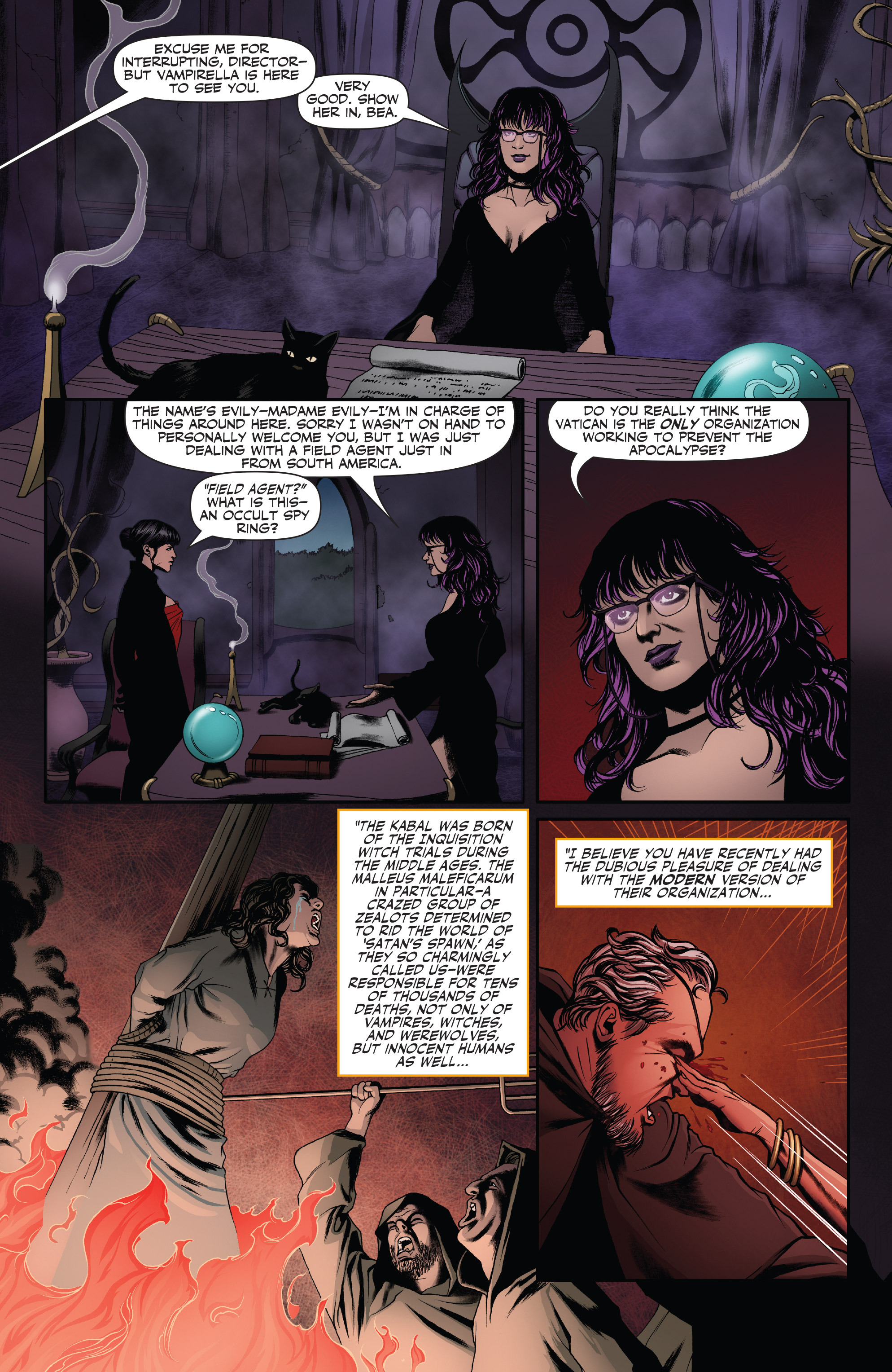 Read online Vampirella (2014) comic -  Issue #7 - 12