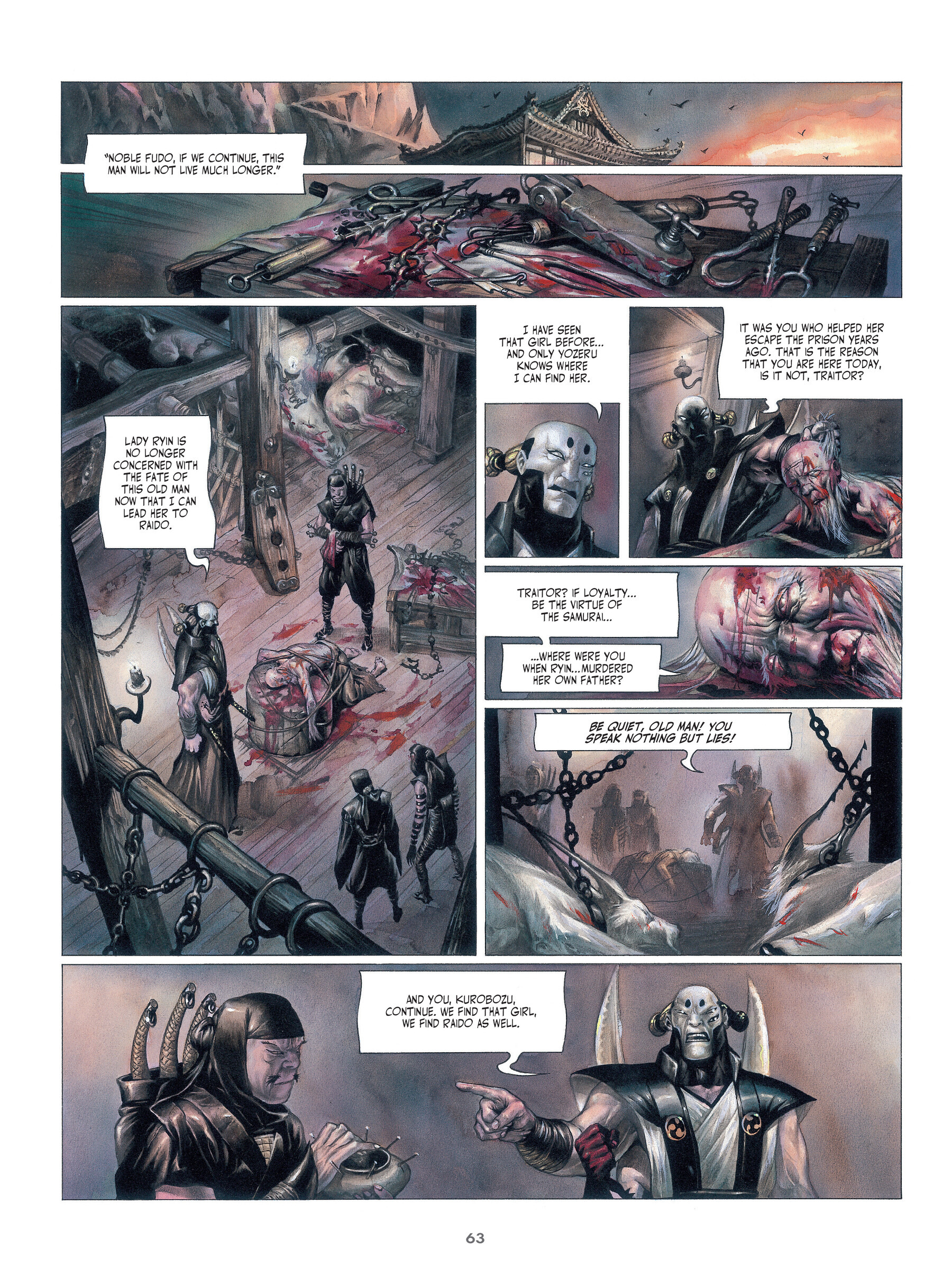 Read online Legends of the Pierced Veil: The Scarlet Blades comic -  Issue # TPB (Part 1) - 63