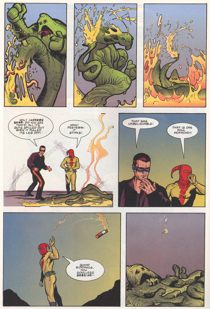 Read online Bob Burden's Original Mysterymen Comics comic -  Issue #1 - 27