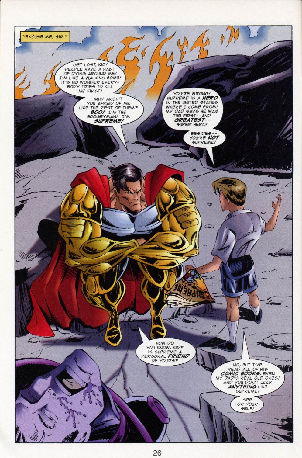 Read online Supreme (1992) comic -  Issue #24 - 27