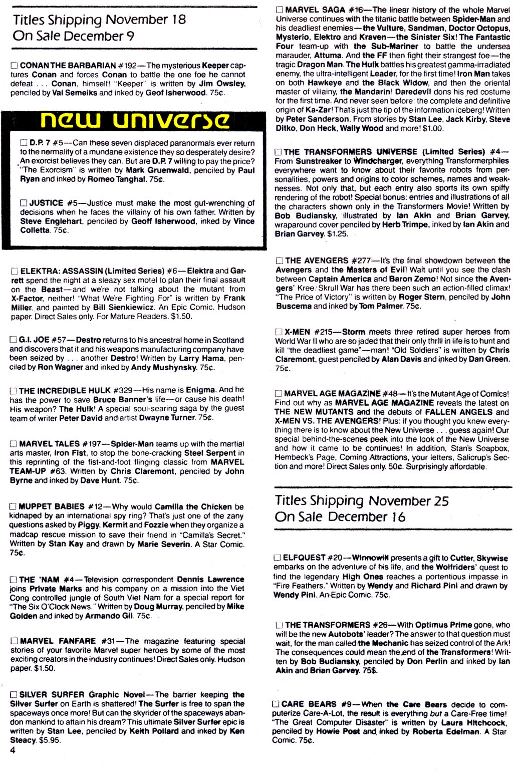 Read online Marvel Age comic -  Issue #47 - 6