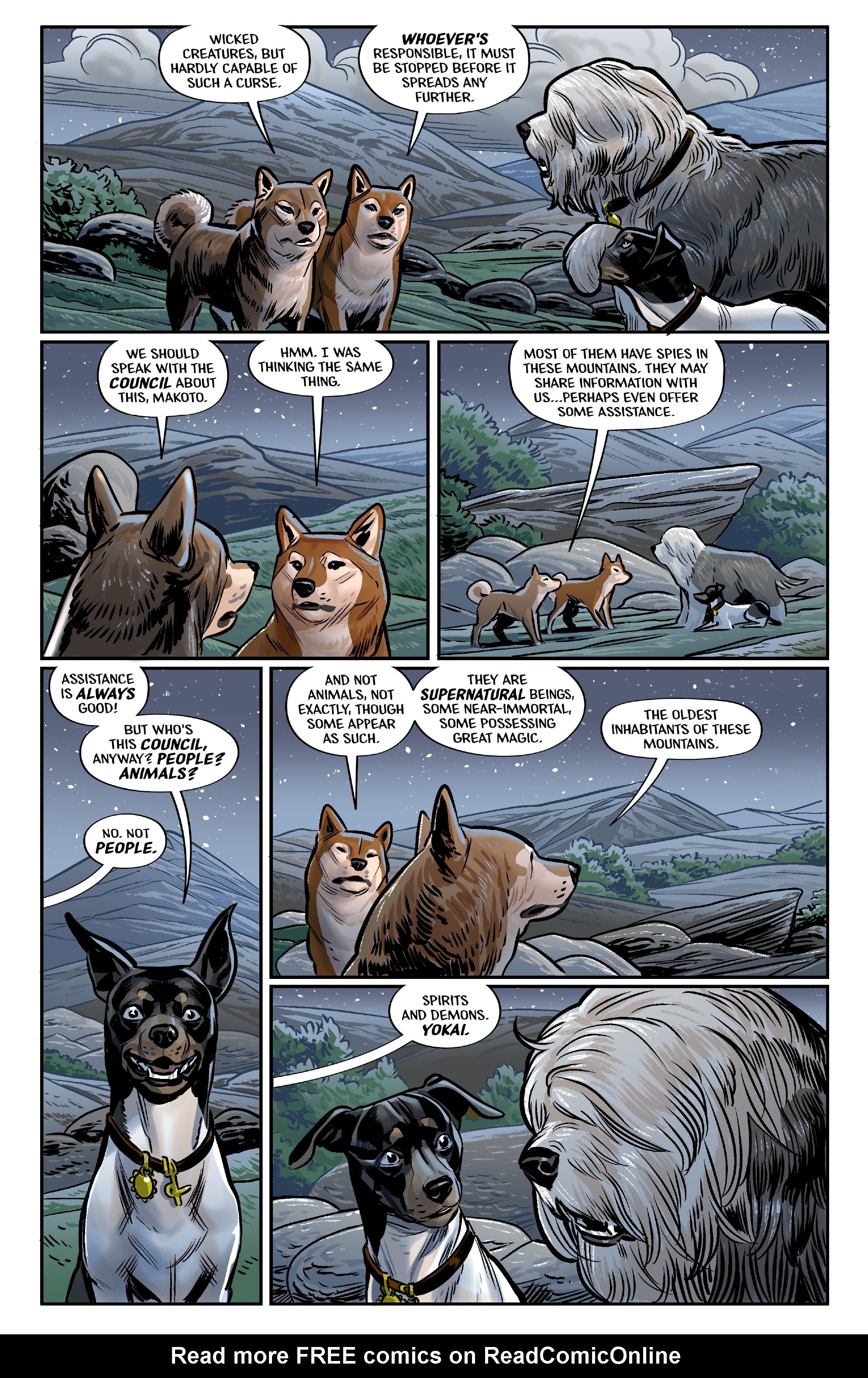 Read online Beasts of Burden: Occupied Territory comic -  Issue #3 - 10