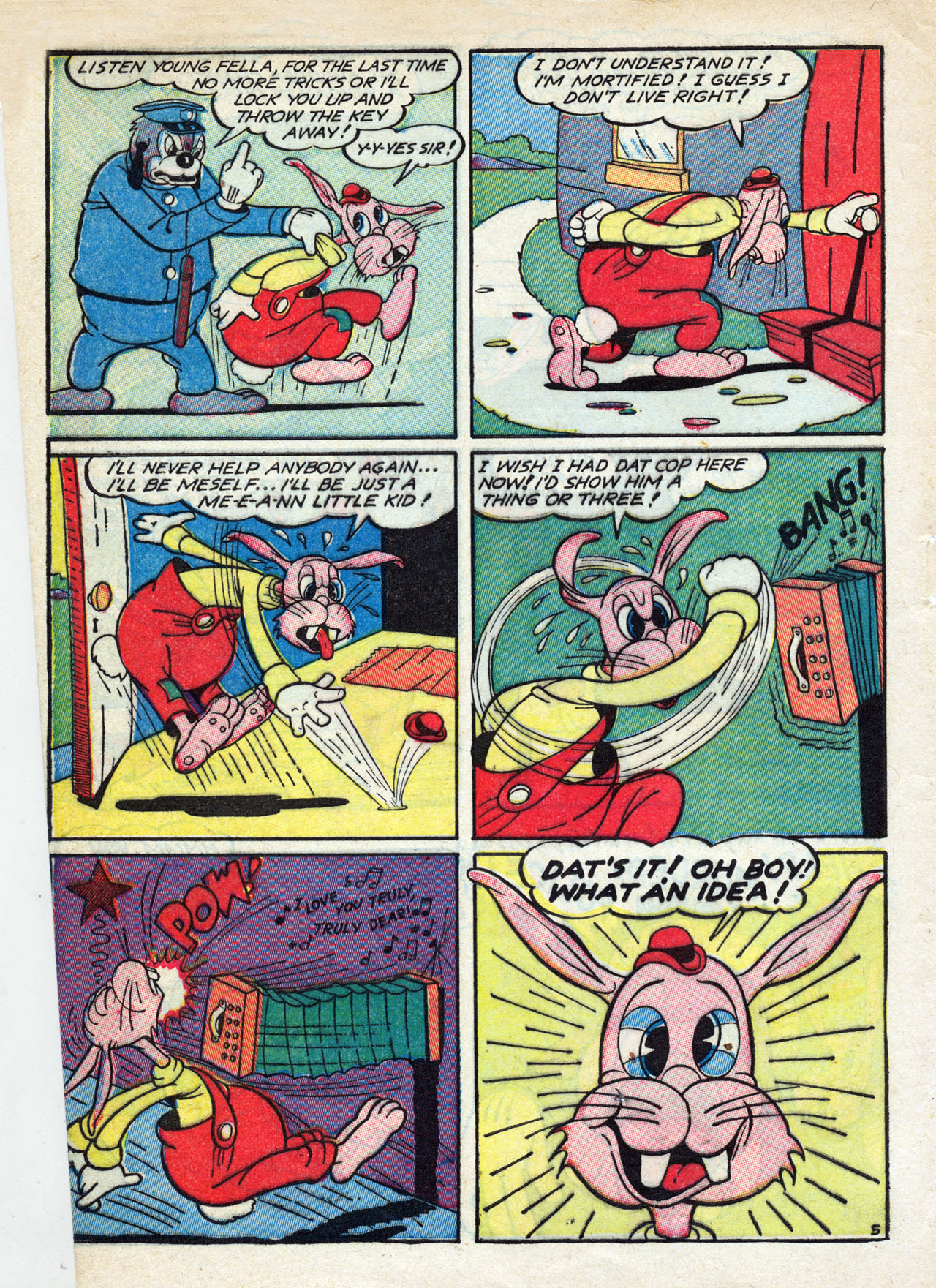 Read online Comedy Comics (1942) comic -  Issue #13 - 63