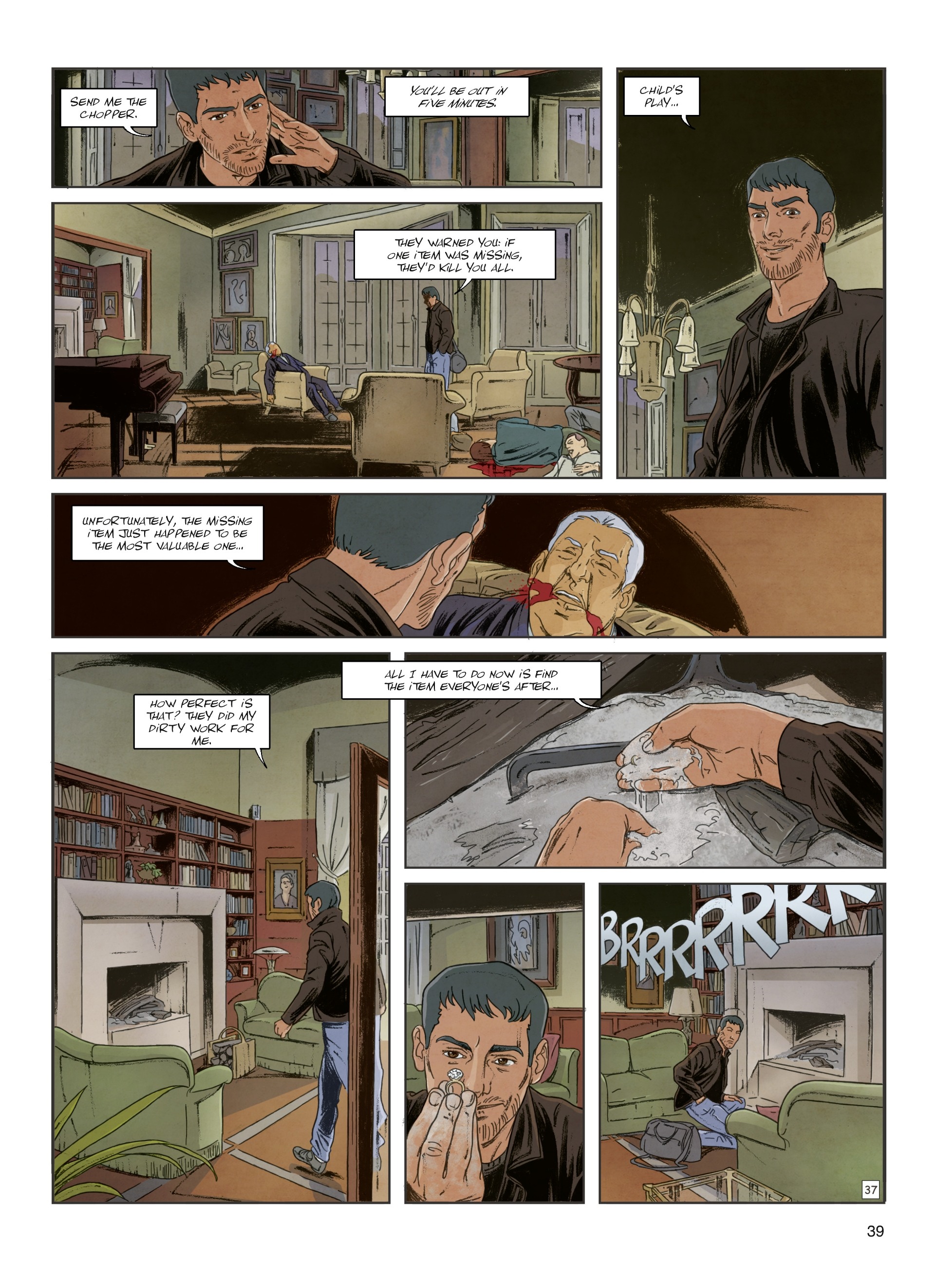 Read online Interpol comic -  Issue #3 - 39