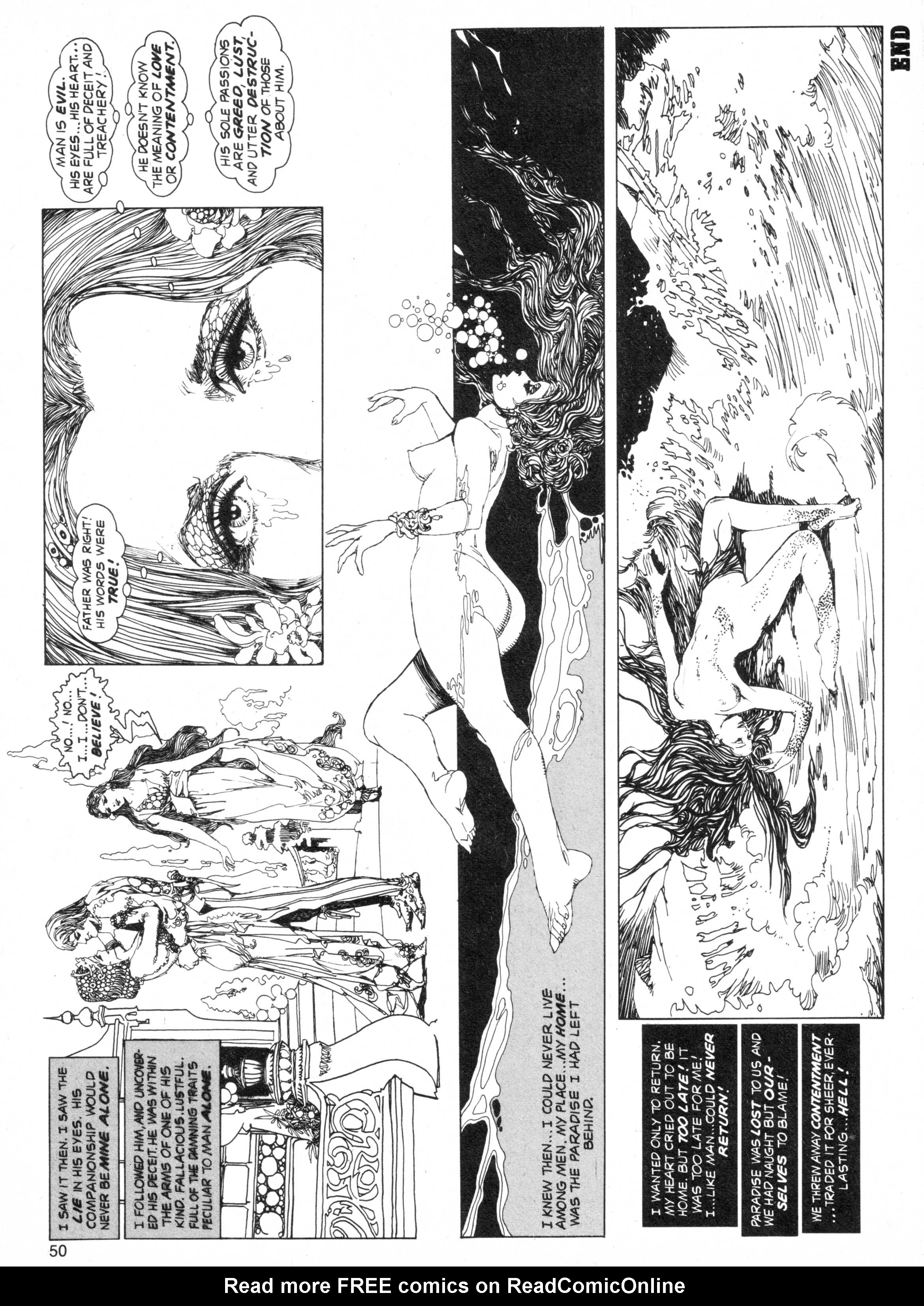 Read online Vampirella (1969) comic -  Issue #60 - 50