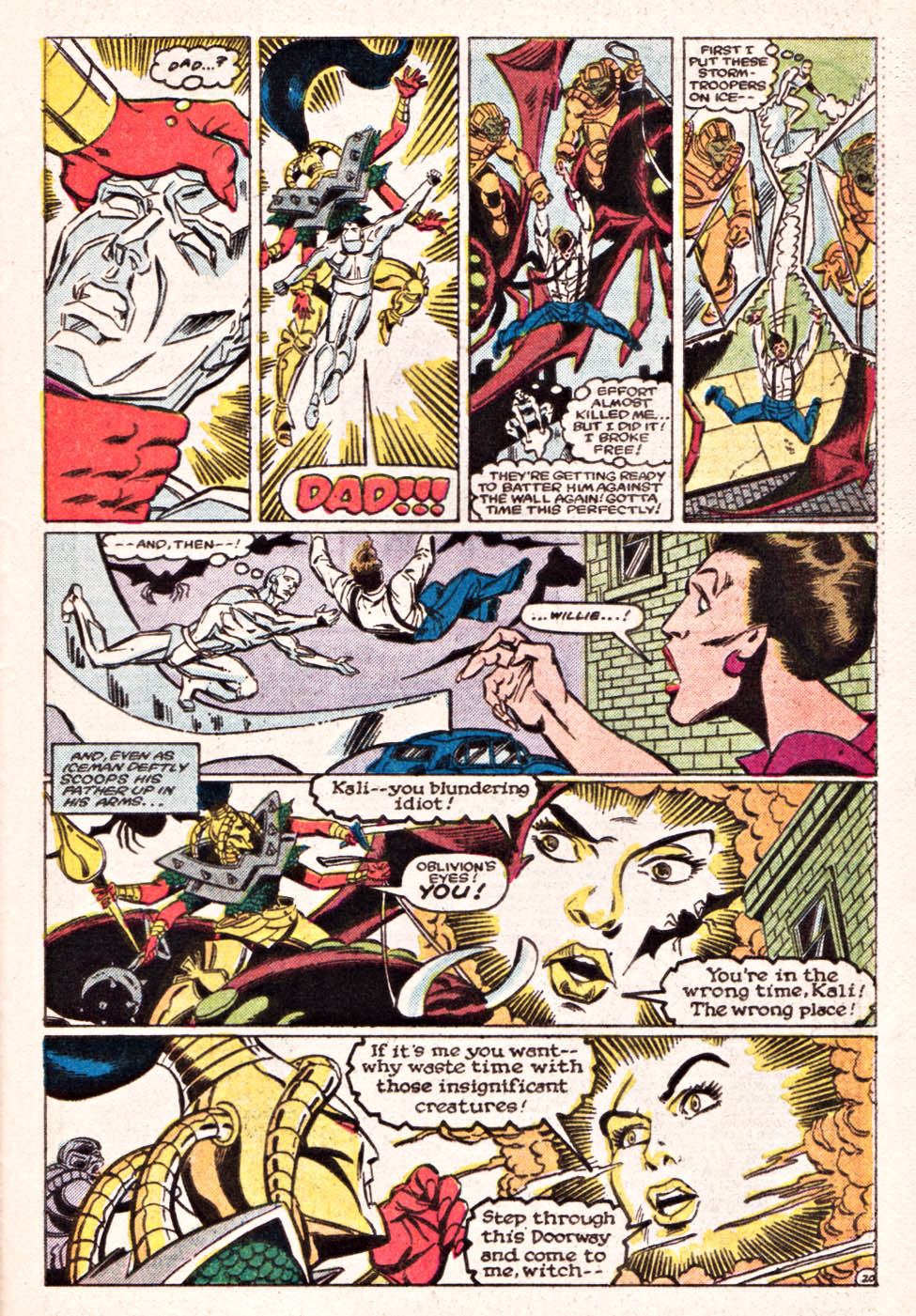 Read online Iceman (1984) comic -  Issue #2 - 21