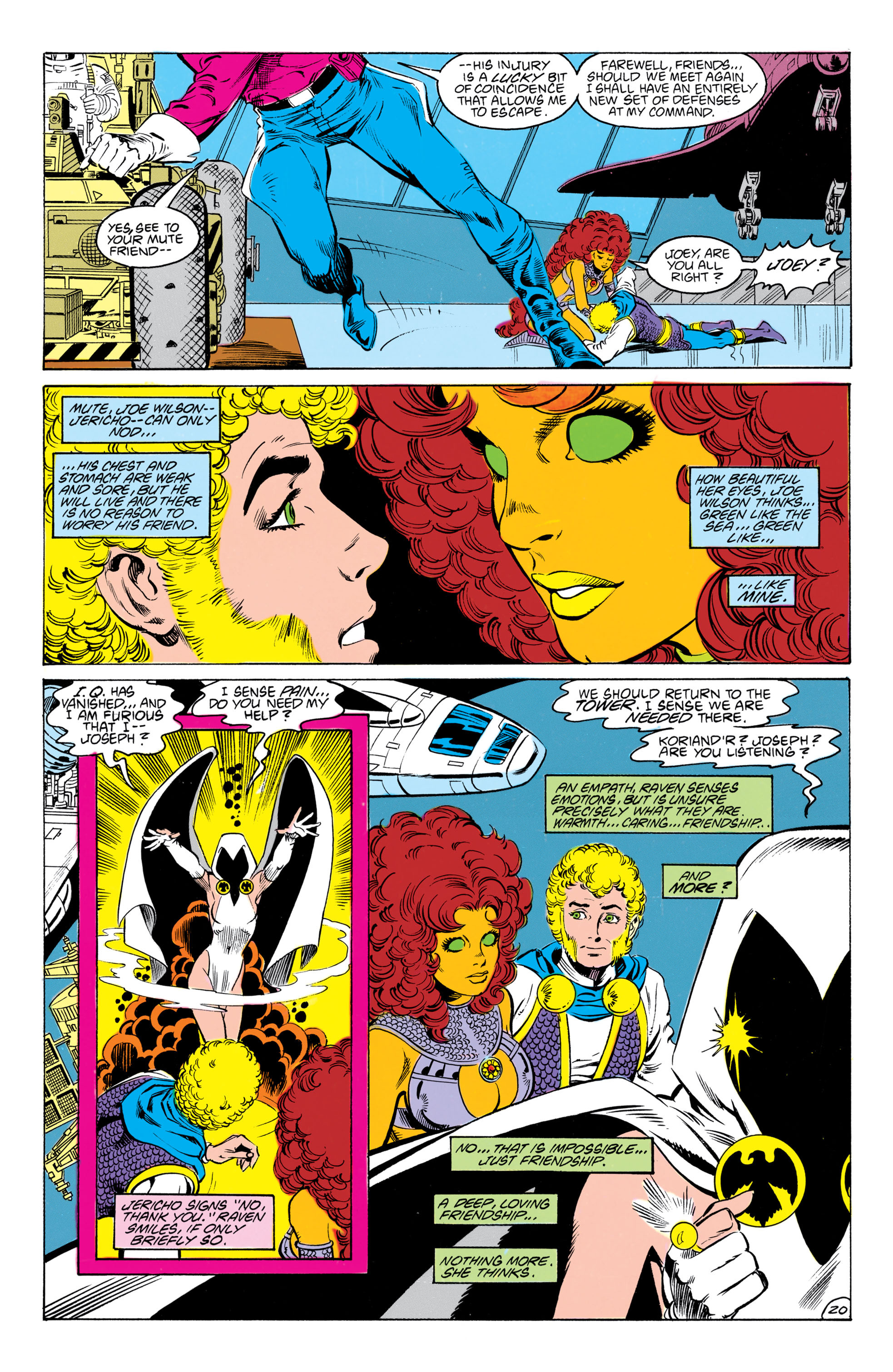 Read online The New Teen Titans (1984) comic -  Issue #40 - 21