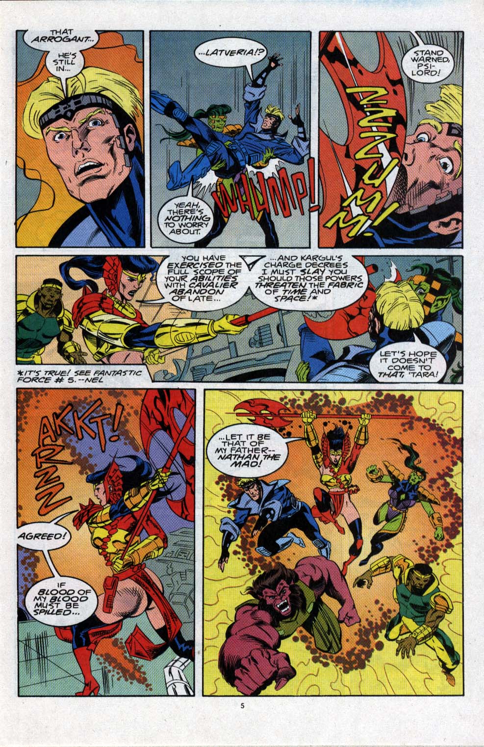 Read online Fantastic Force (1994) comic -  Issue #9 - 6