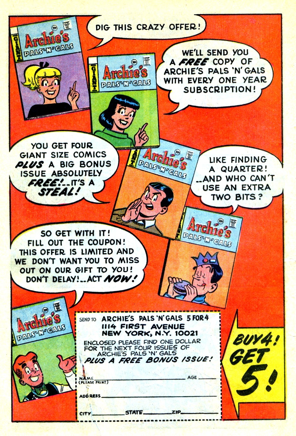 Read online Archie's Madhouse comic -  Issue #57 - 16