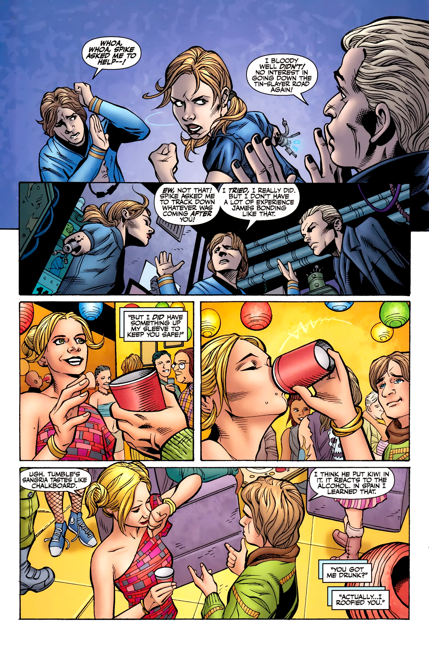 Read online Buffy the Vampire Slayer Season Nine comic -  Issue #8 - 9