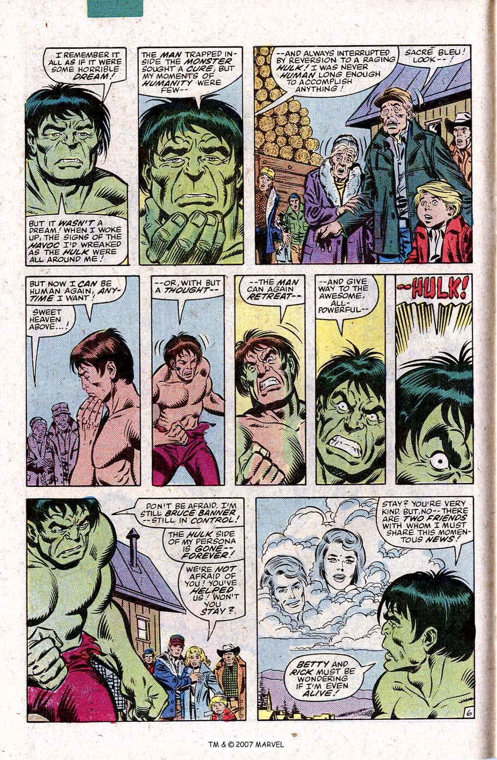 Read online The Incredible Hulk (1968) comic -  Issue #274 - 10