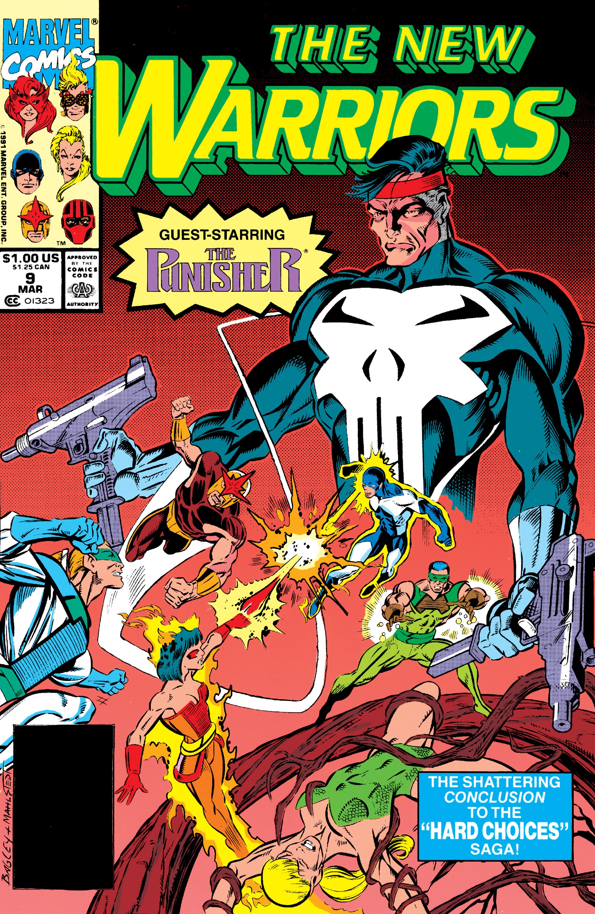 Read online The New Warriors comic -  Issue #9 - 1