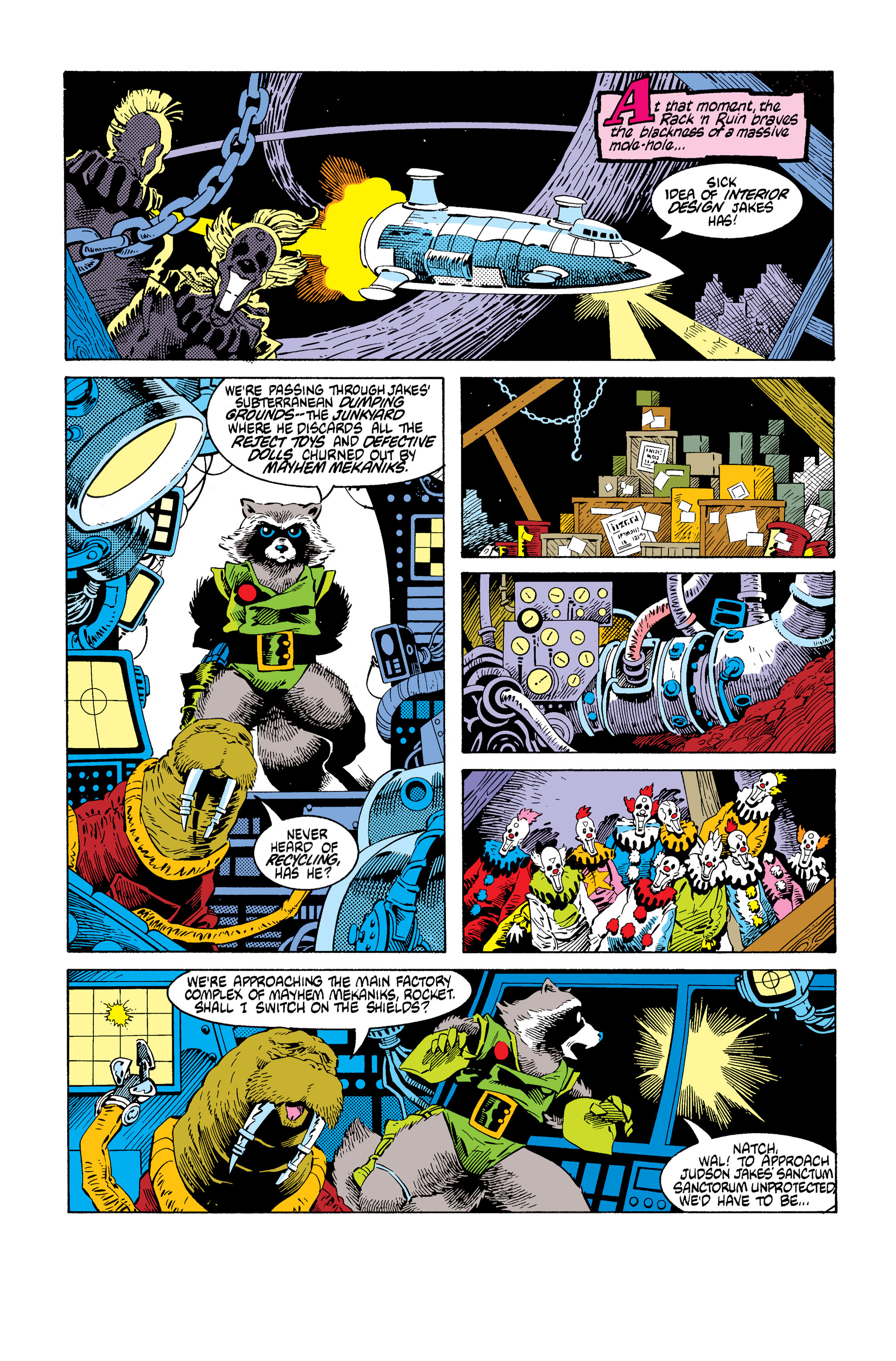 Read online Rocket Raccoon (1985) comic -  Issue #1 - 17