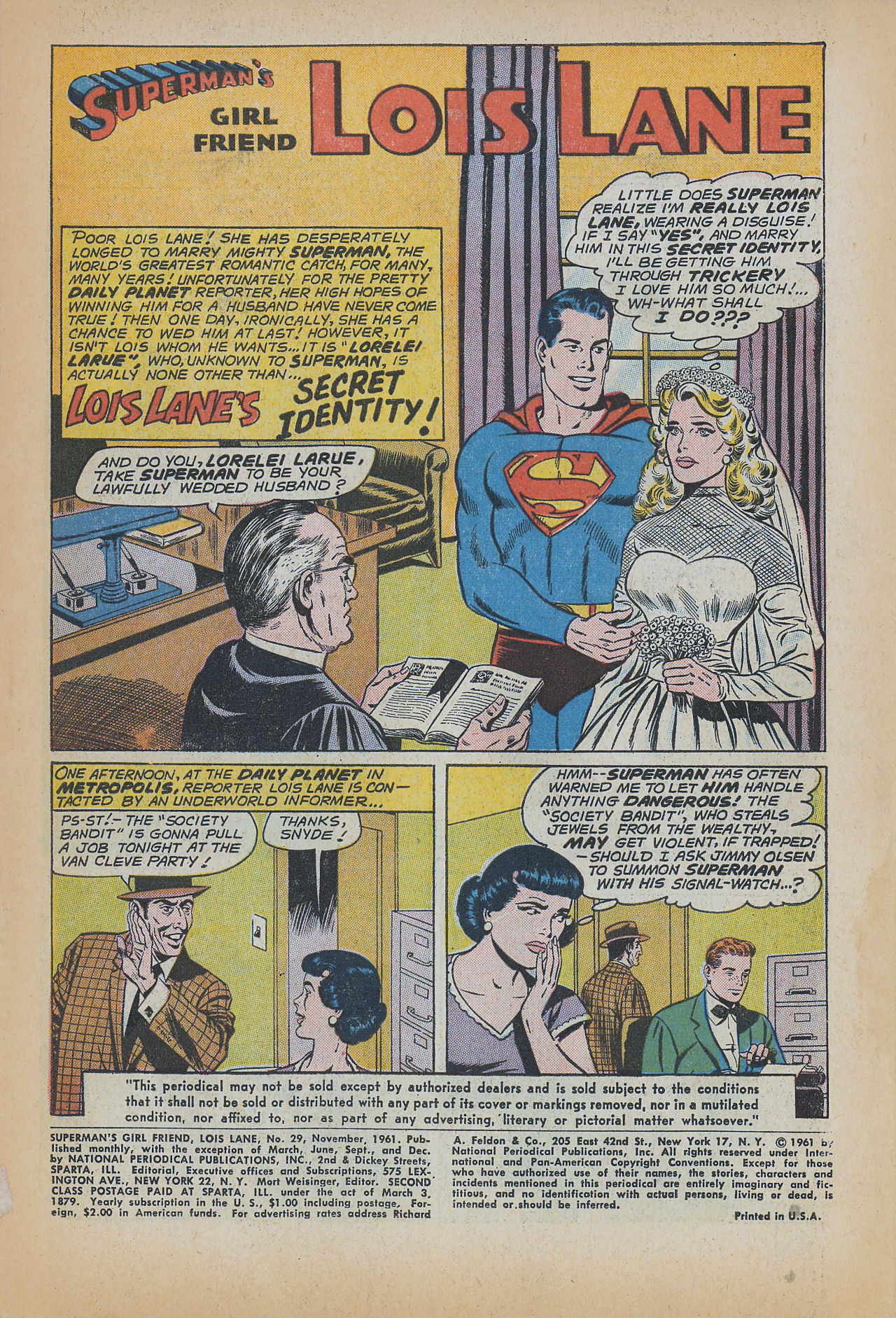 Read online Superman's Girl Friend, Lois Lane comic -  Issue #29 - 3