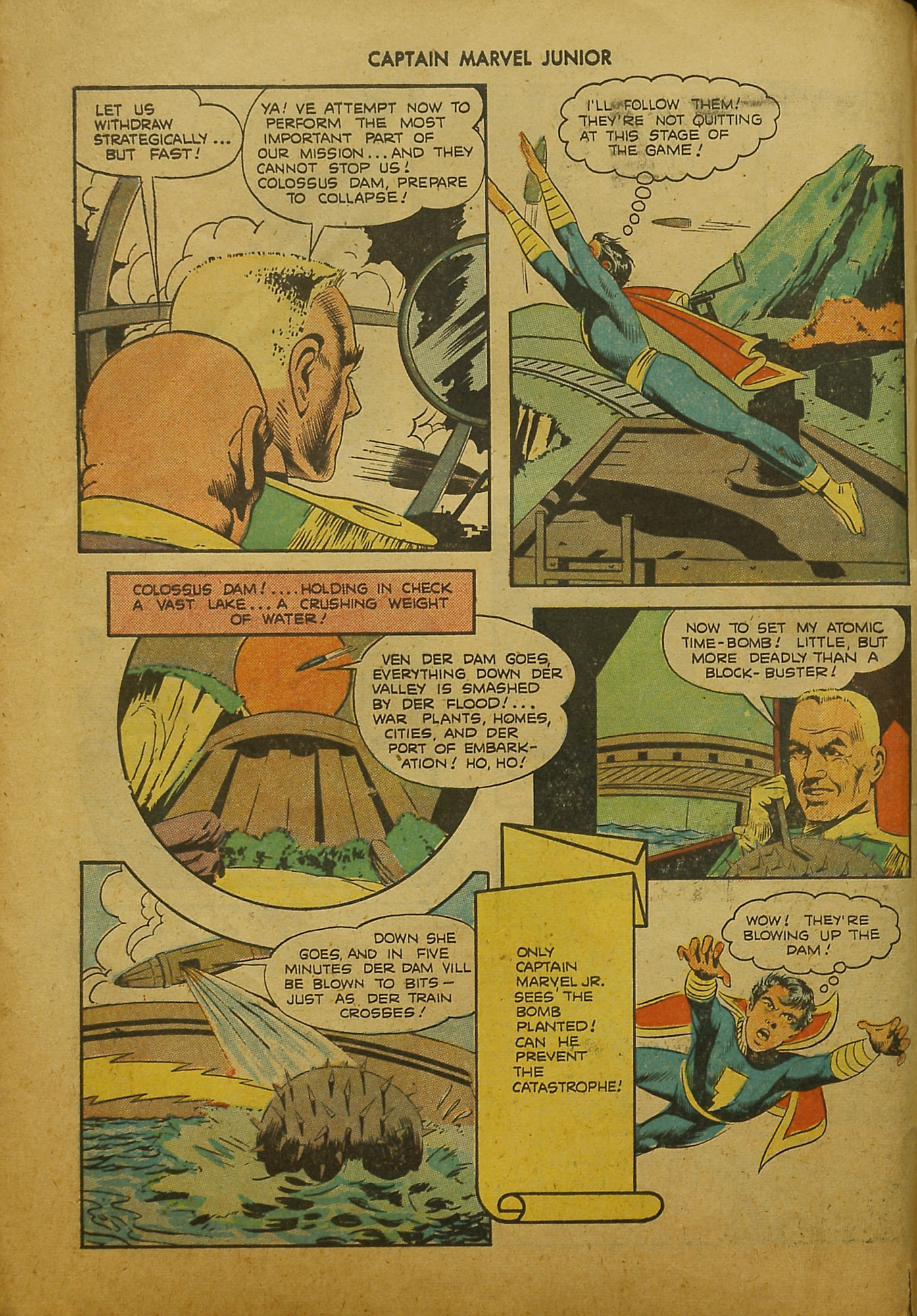 Read online Captain Marvel, Jr. comic -  Issue #19 - 10