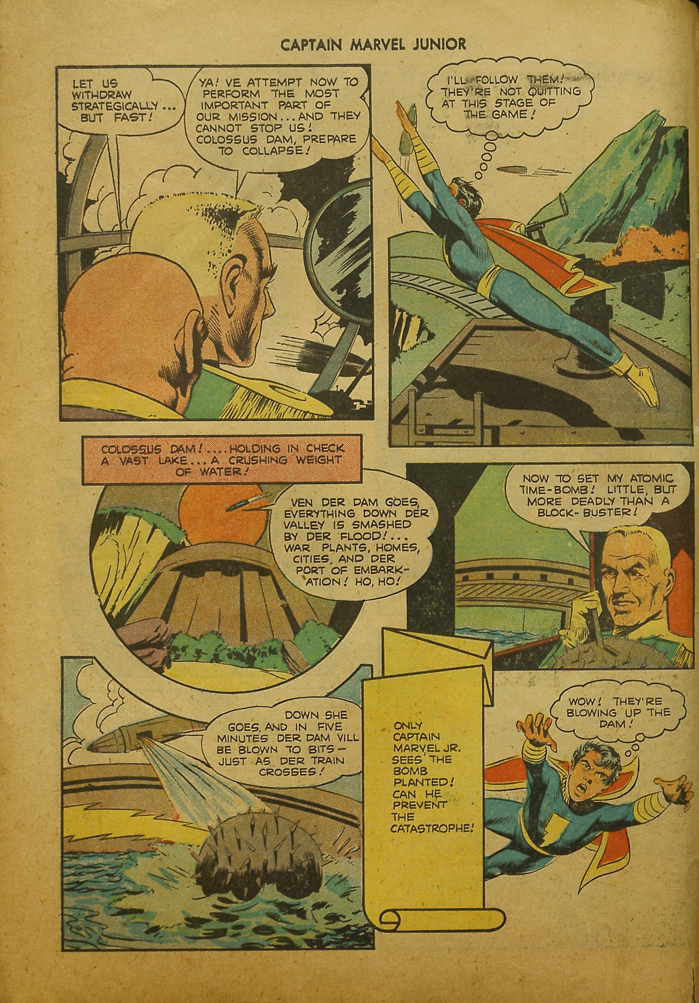 Read online Captain Marvel, Jr. comic -  Issue #19 - 10