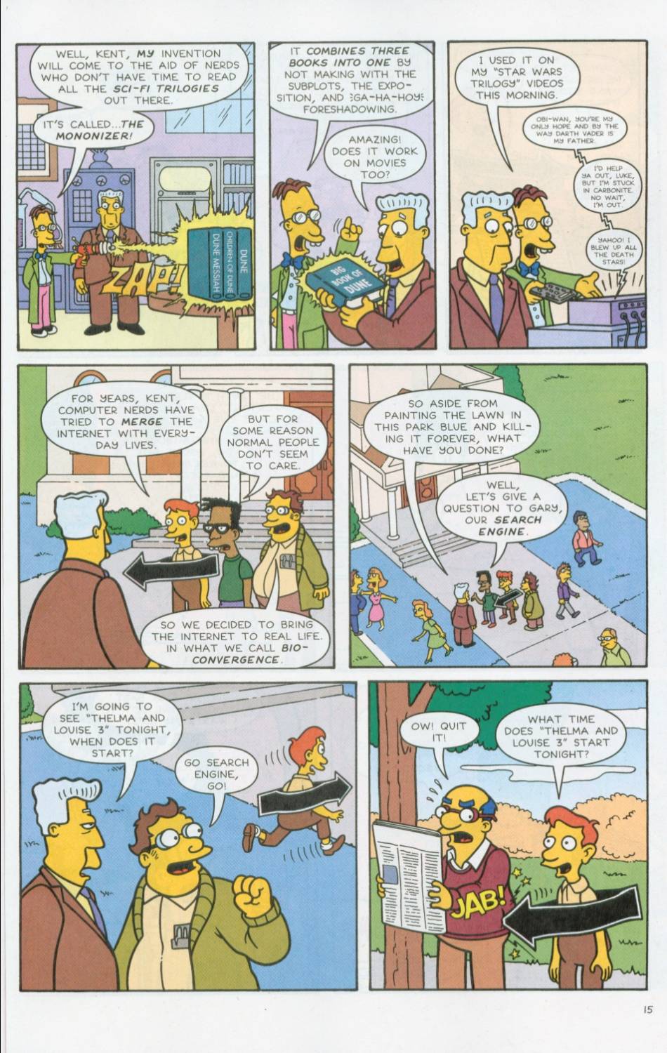 Read online Simpsons Comics comic -  Issue #73 - 16