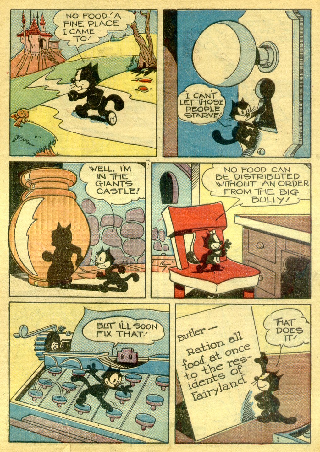 Read online Felix the Cat (1948) comic -  Issue #4 - 7