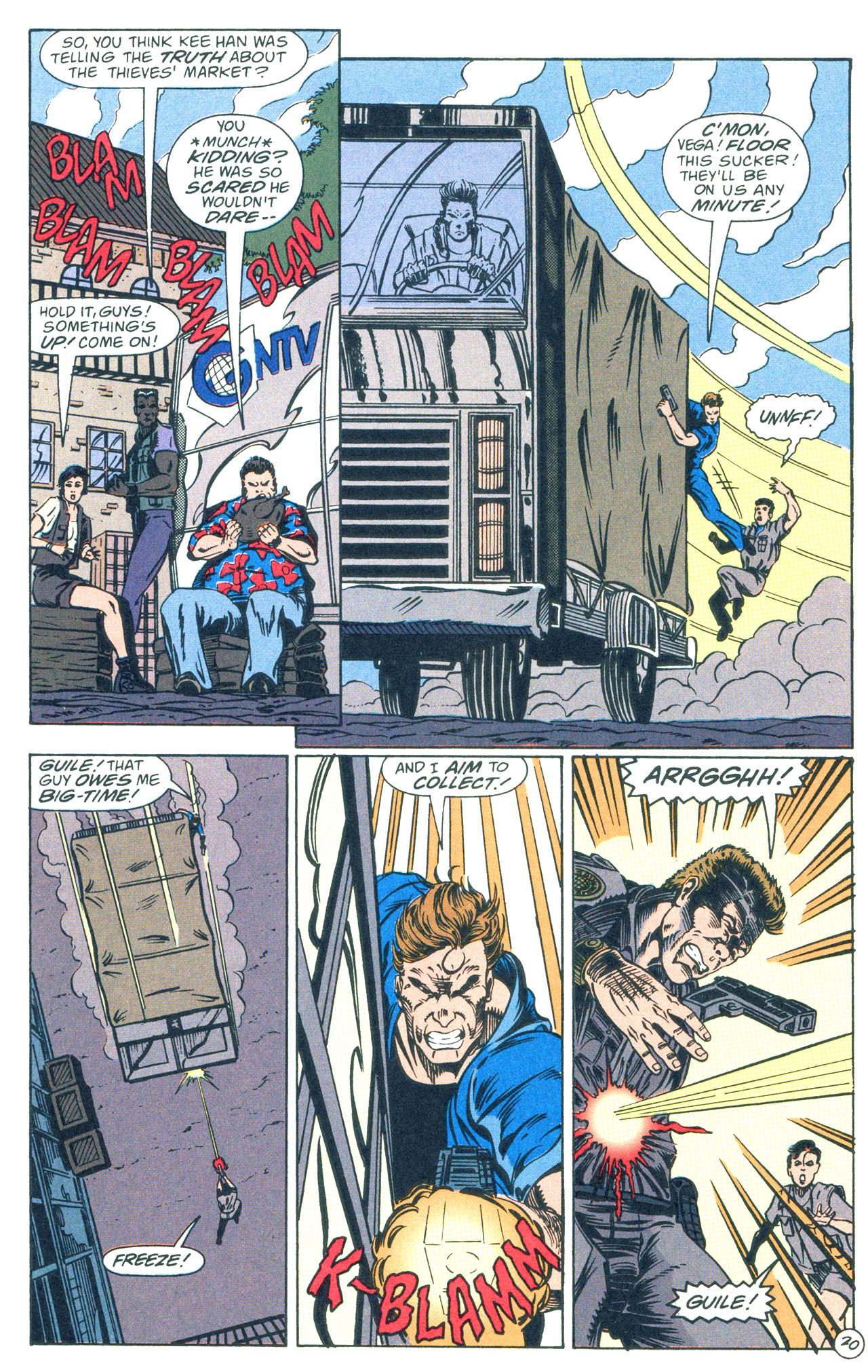 Read online Street Fighter: The Battle For Shadaloo comic -  Issue # Full - 21