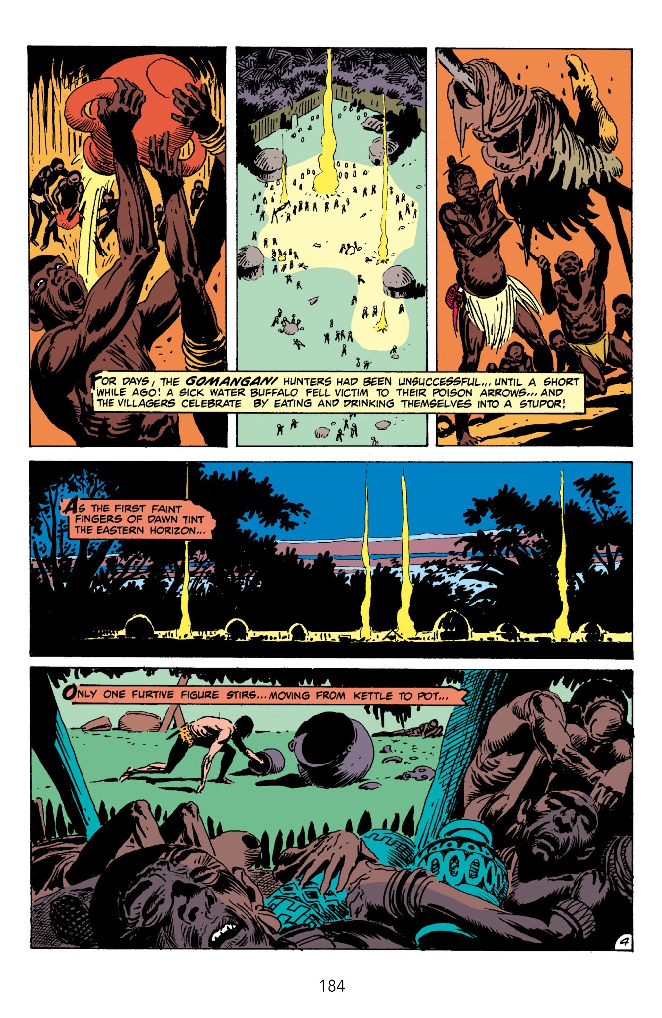 Read online Edgar Rice Burroughs' Tarzan The Joe Kubert Years comic -  Issue # TPB 1 (Part 2) - 84