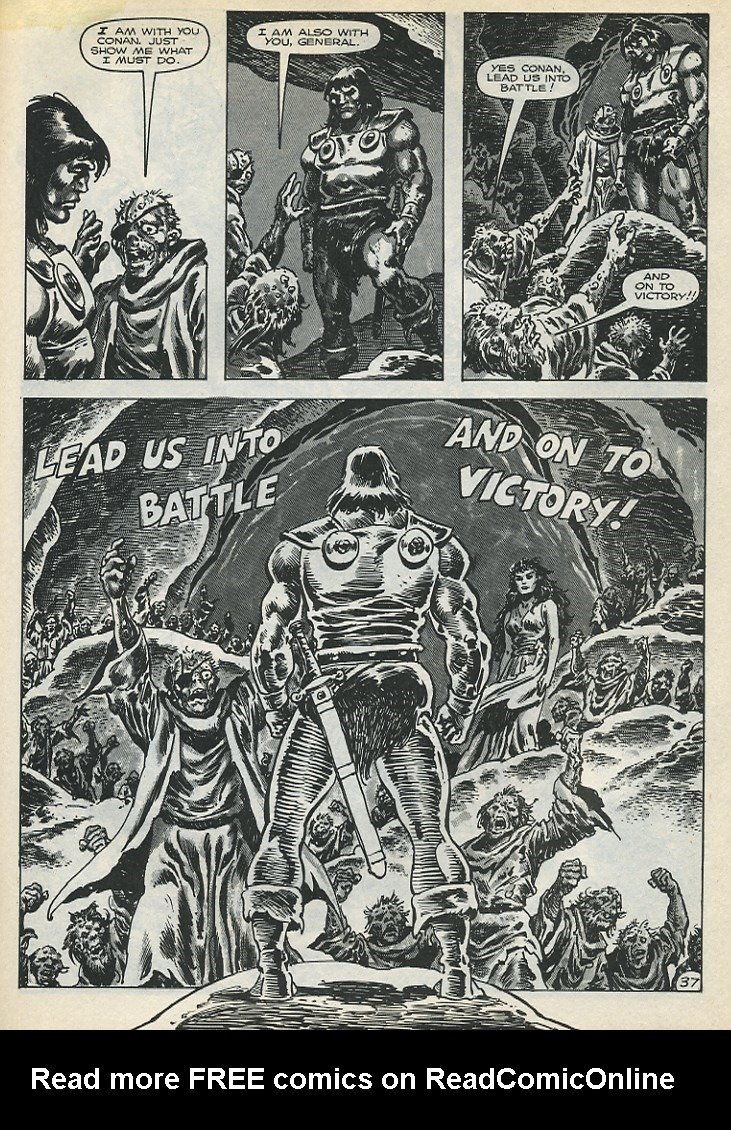 The Savage Sword Of Conan issue 173 - Page 39