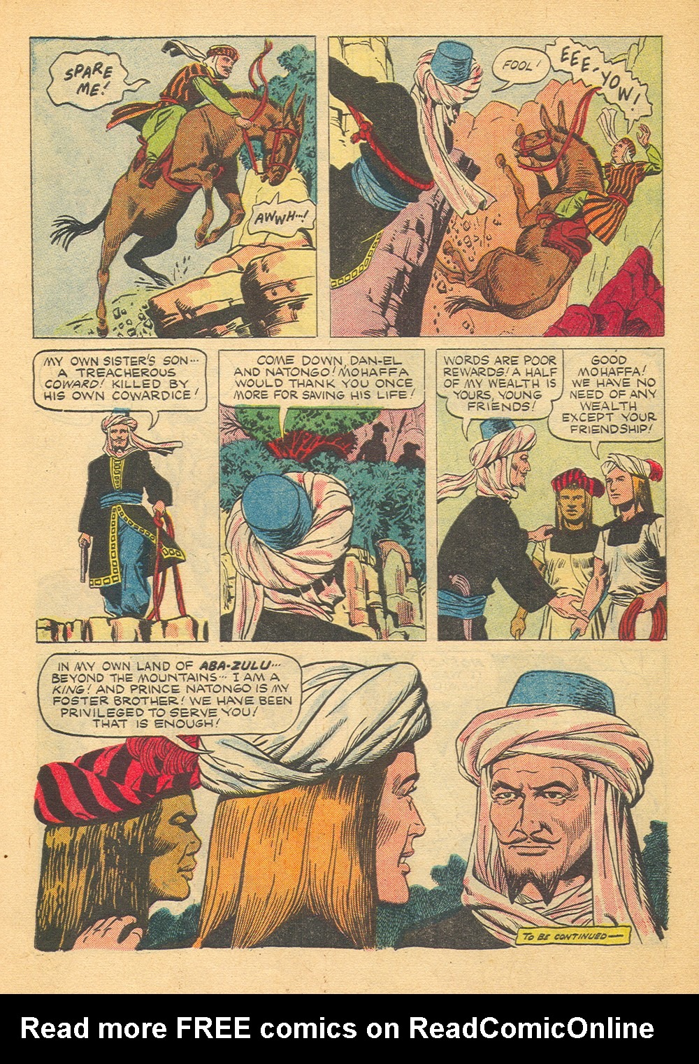 Read online Tarzan (1948) comic -  Issue #60 - 34
