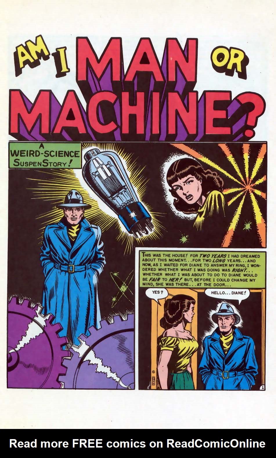 Read online Weird Fantasy (1950) comic -  Issue #1 - 2