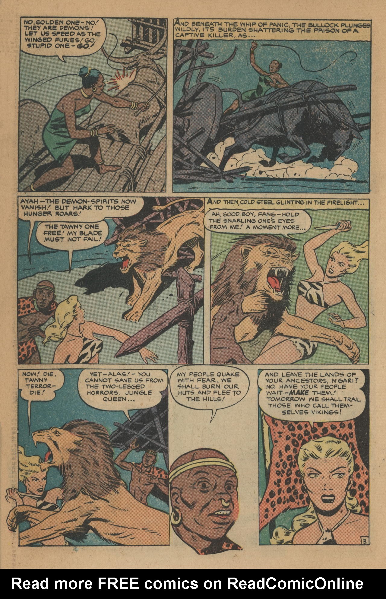 Read online Jungle Comics comic -  Issue #131 - 42