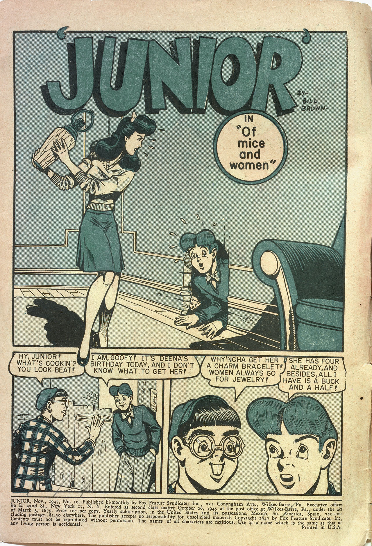 Read online Junior (1947) comic -  Issue #10 - 2