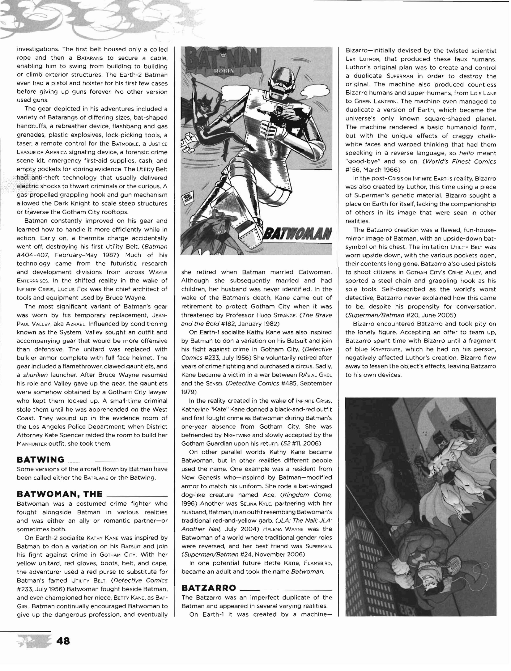 Read online The Essential Batman Encyclopedia comic -  Issue # TPB (Part 1) - 59