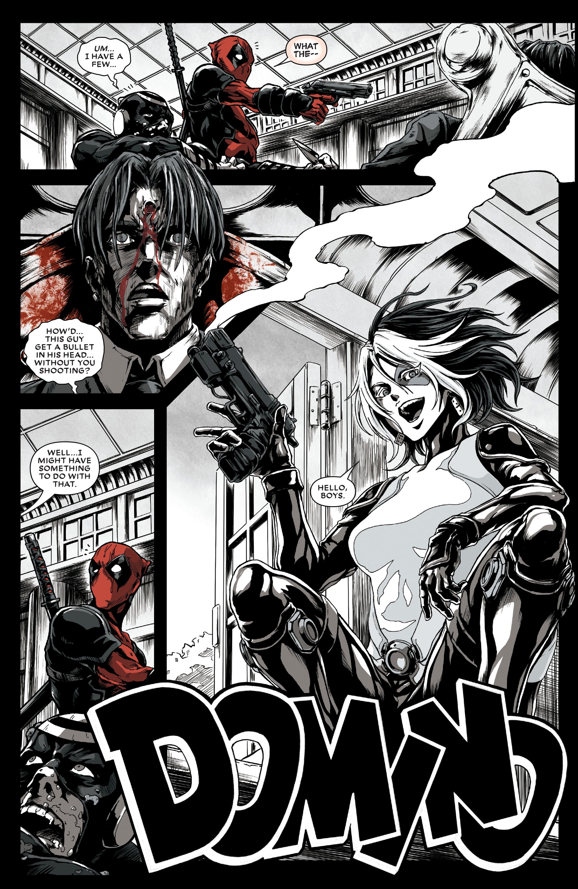 Read online Deadpool: Black, White & Blood comic -  Issue #3 - 21