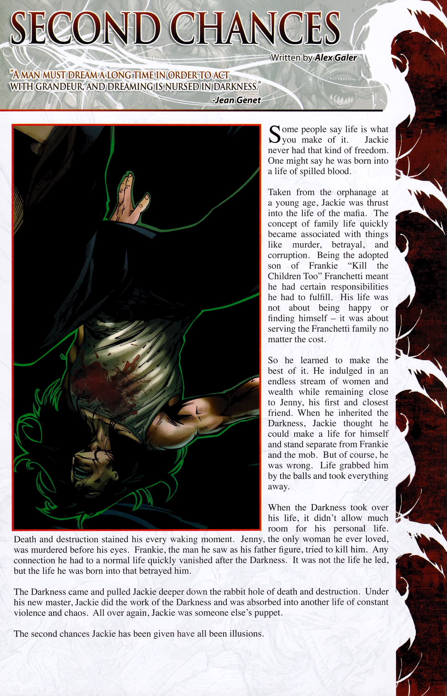Read online The Darkness (2007) comic -  Issue #96 - 24