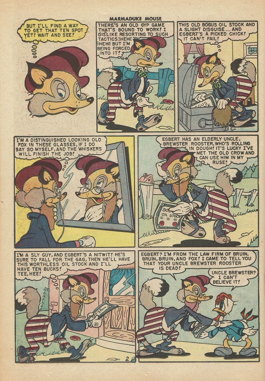 Read online Marmaduke Mouse comic -  Issue #47 - 24