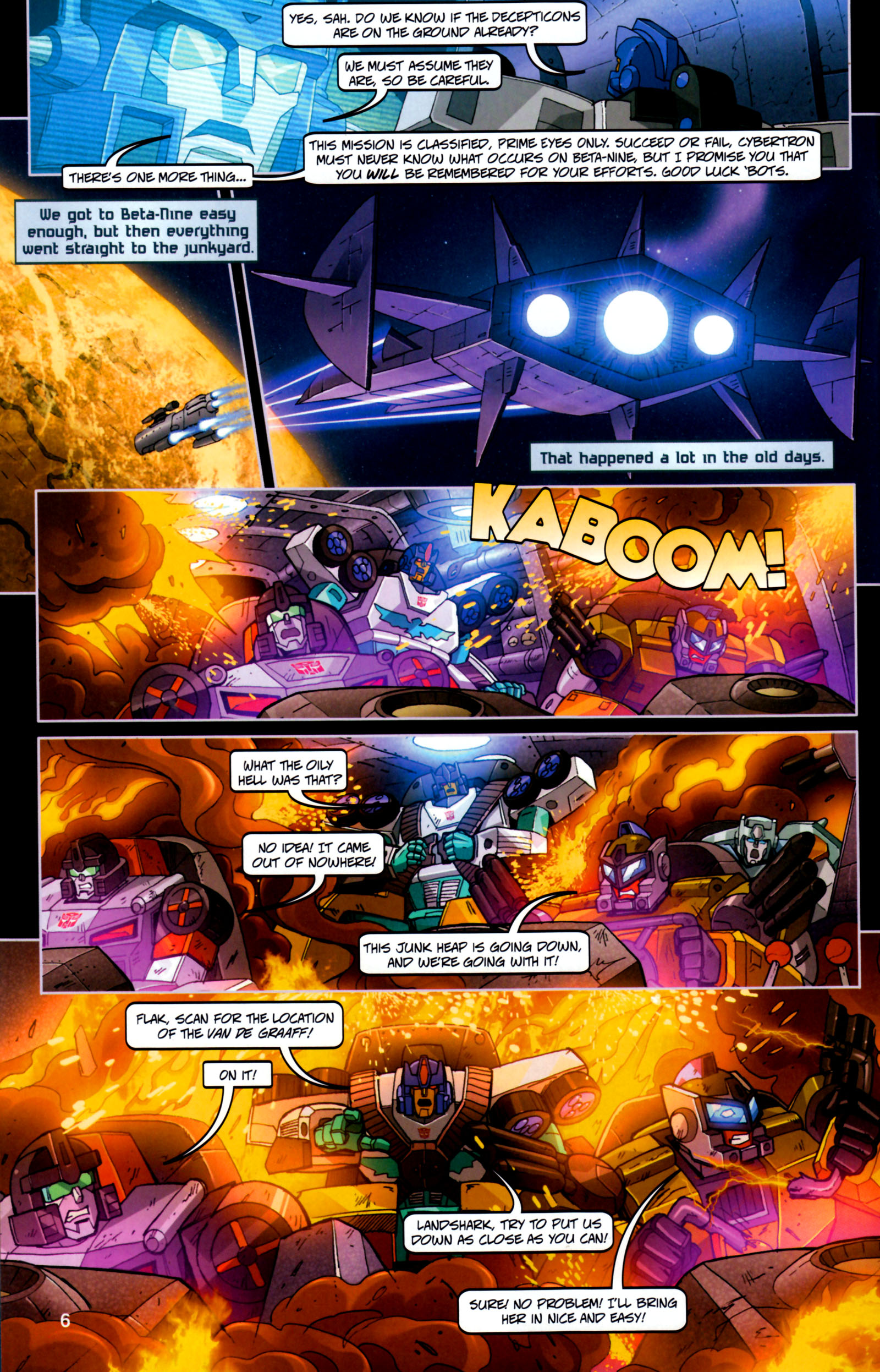 Read online Transformers: Timelines comic -  Issue #4 - 8
