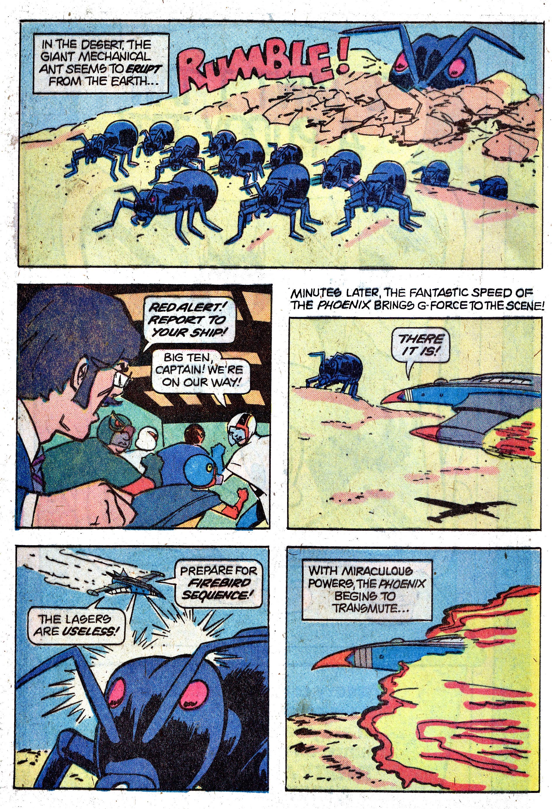 Read online Battle of the Planets (1979) comic -  Issue #7 - 22