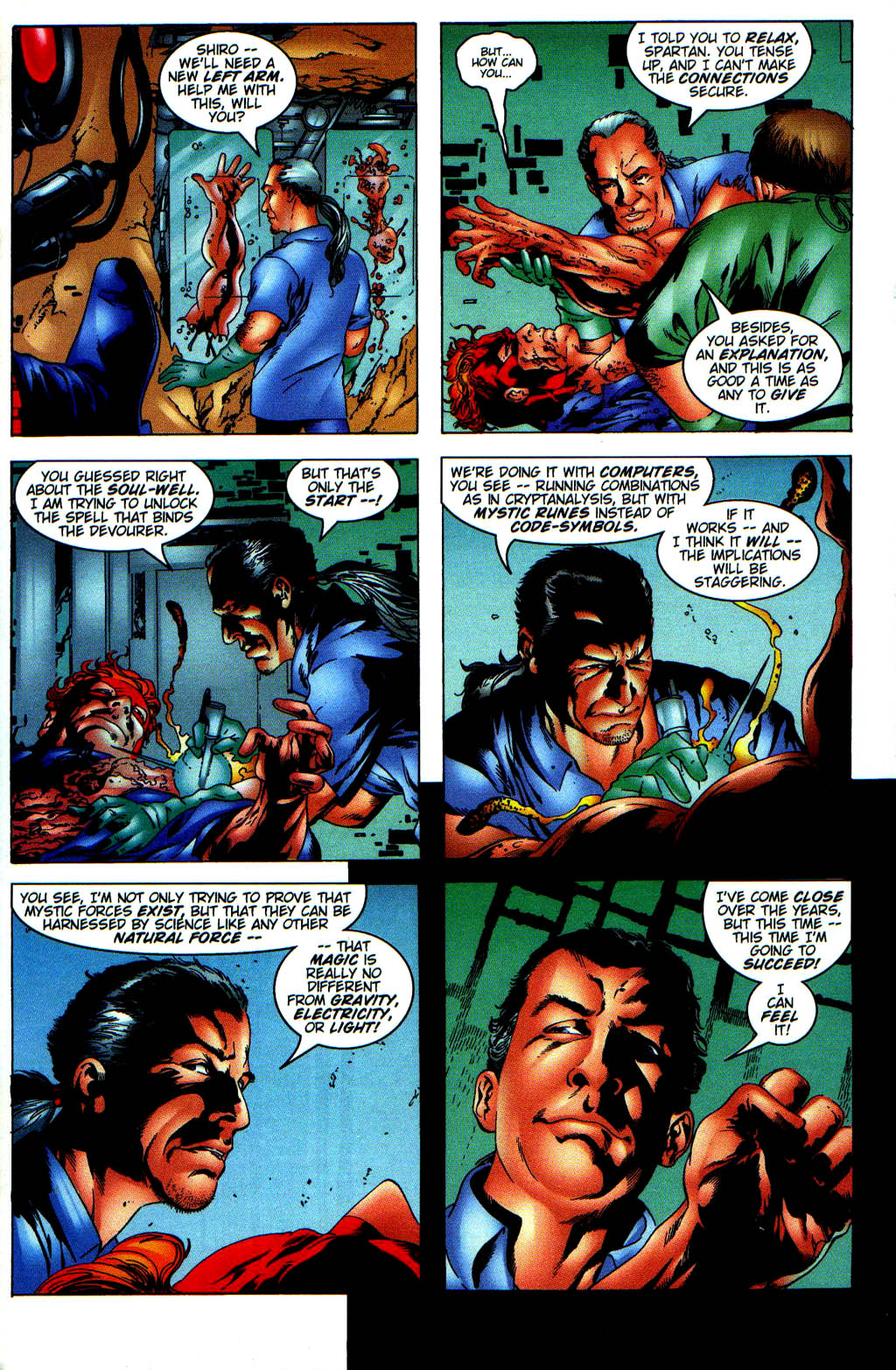 Read online Spartan: Warrior Spirit comic -  Issue #3 - 8