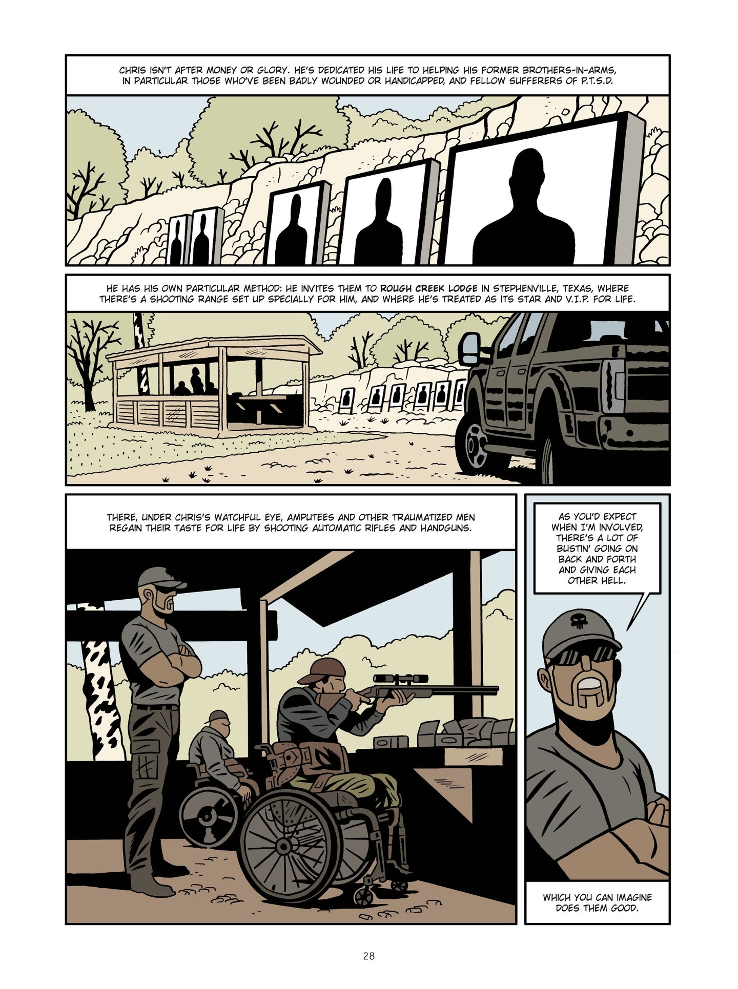 Read online The Man Who Shot Chris Kyle: An American Legend comic -  Issue # TPB 1 - 28
