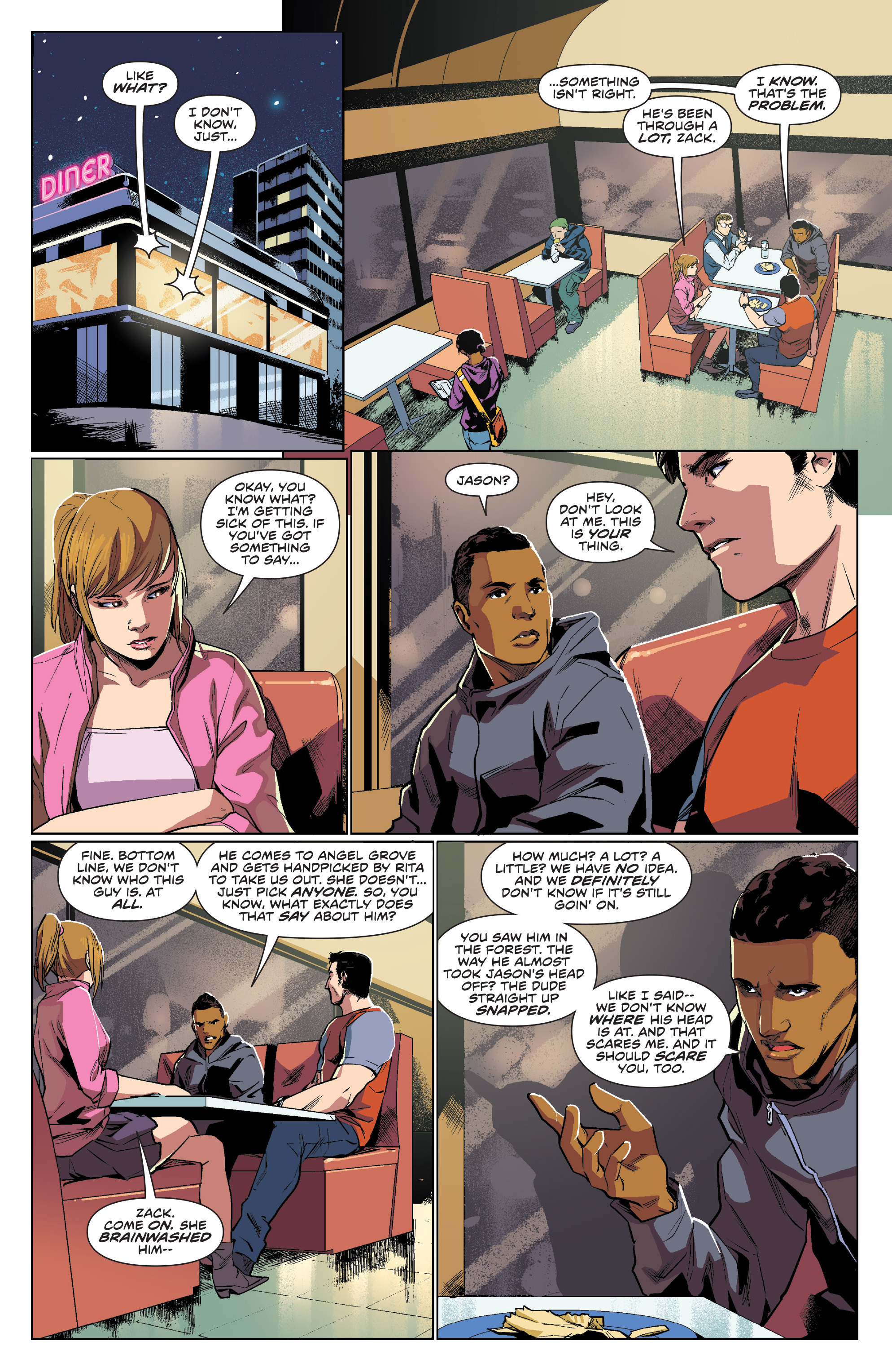 Read online Mighty Morphin Power Rangers comic -  Issue #3 - 17