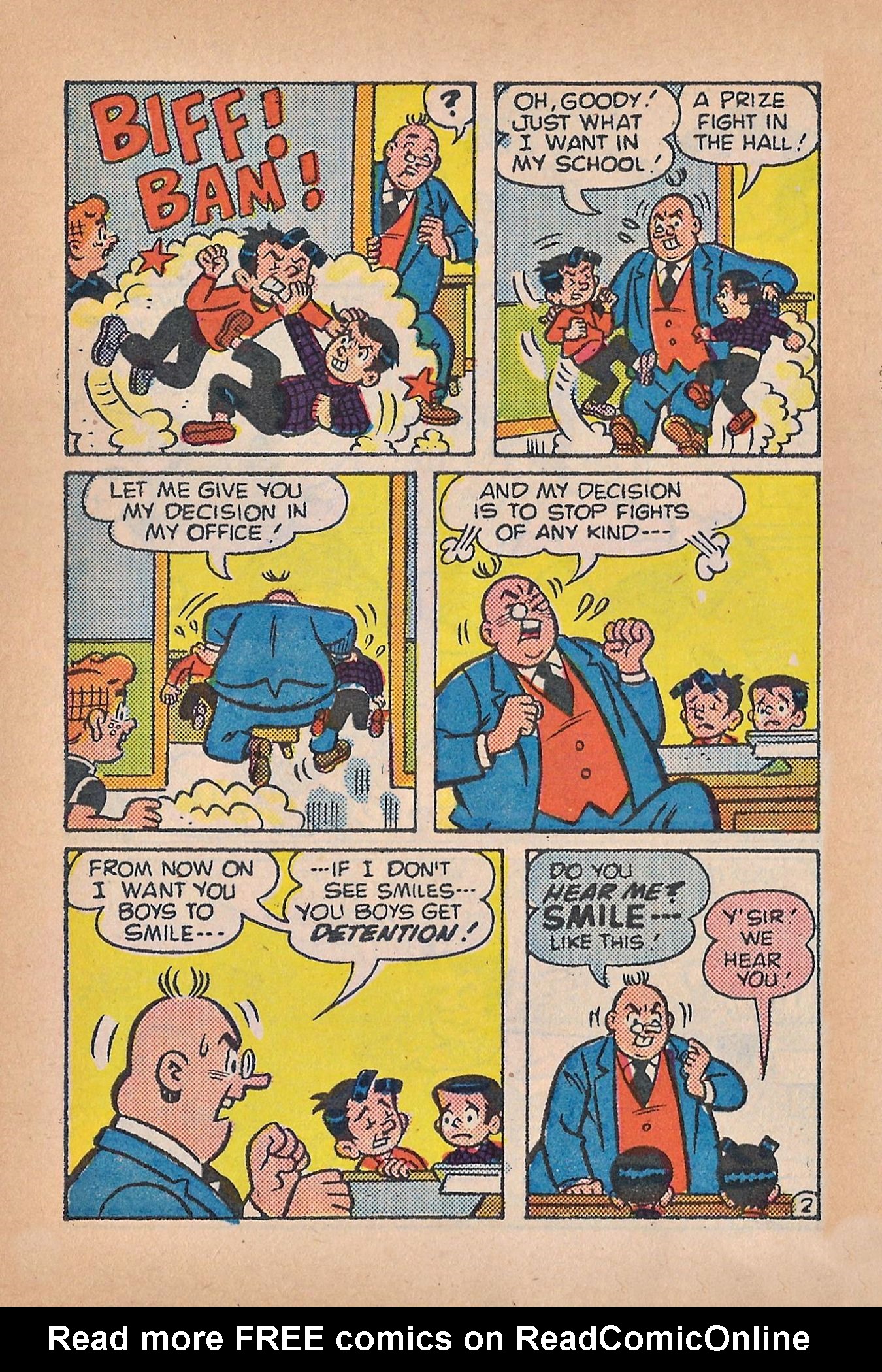 Read online Little Archie Comics Digest Magazine comic -  Issue #36 - 100