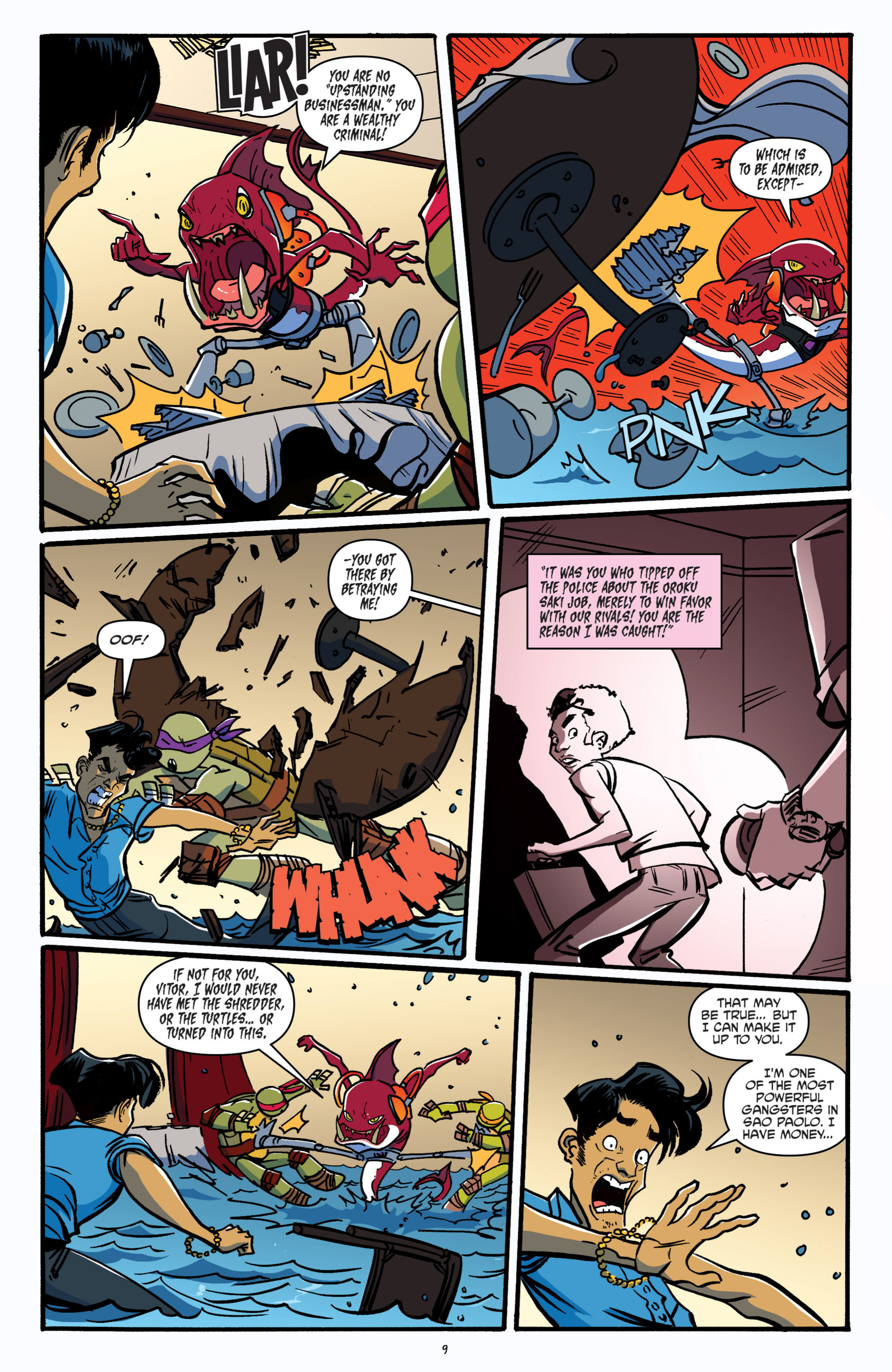 Read online Teenage Mutant Ninja Turtles New Animated Adventures comic -  Issue #5 - 11
