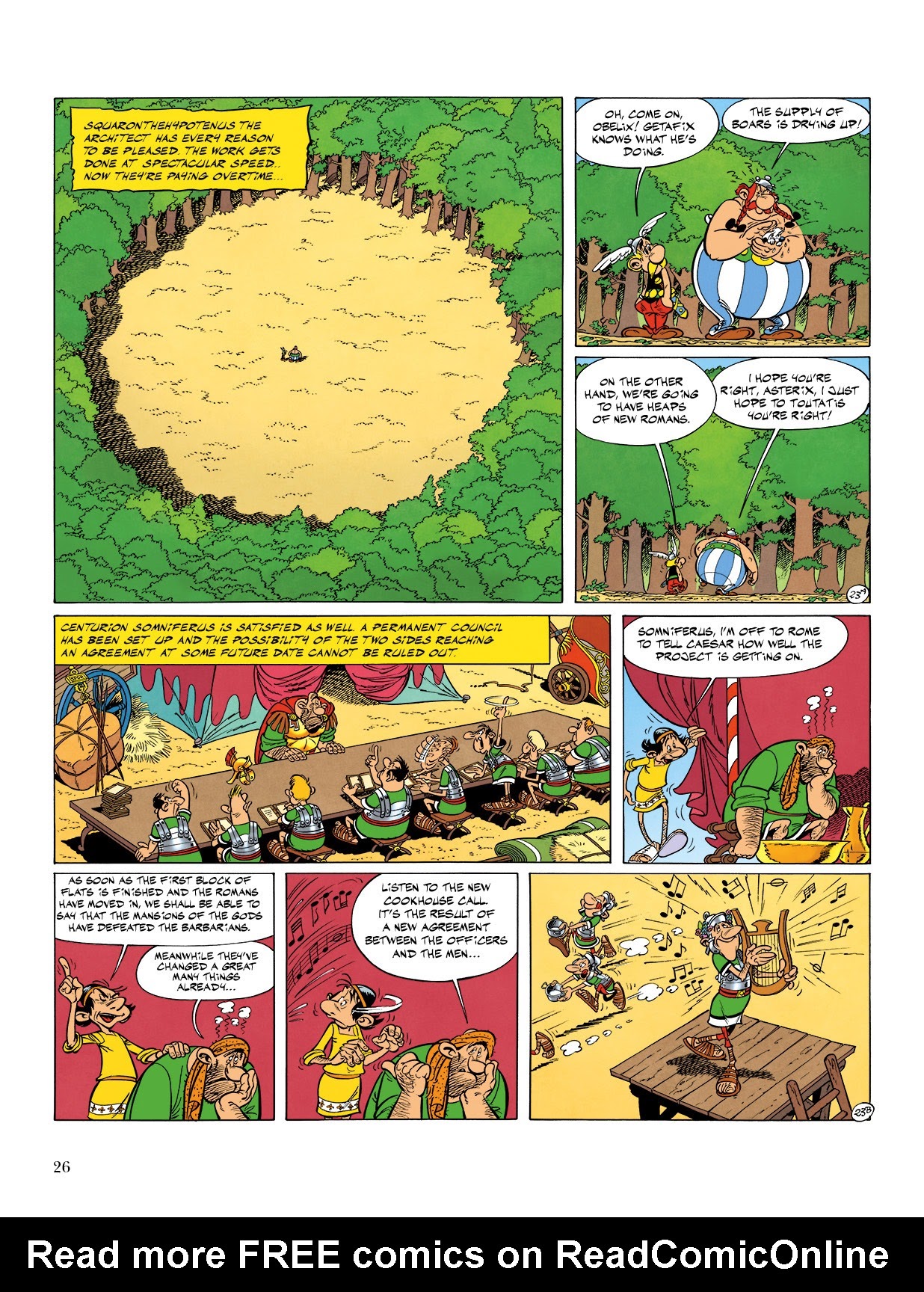 Read online Asterix comic -  Issue #17 - 27