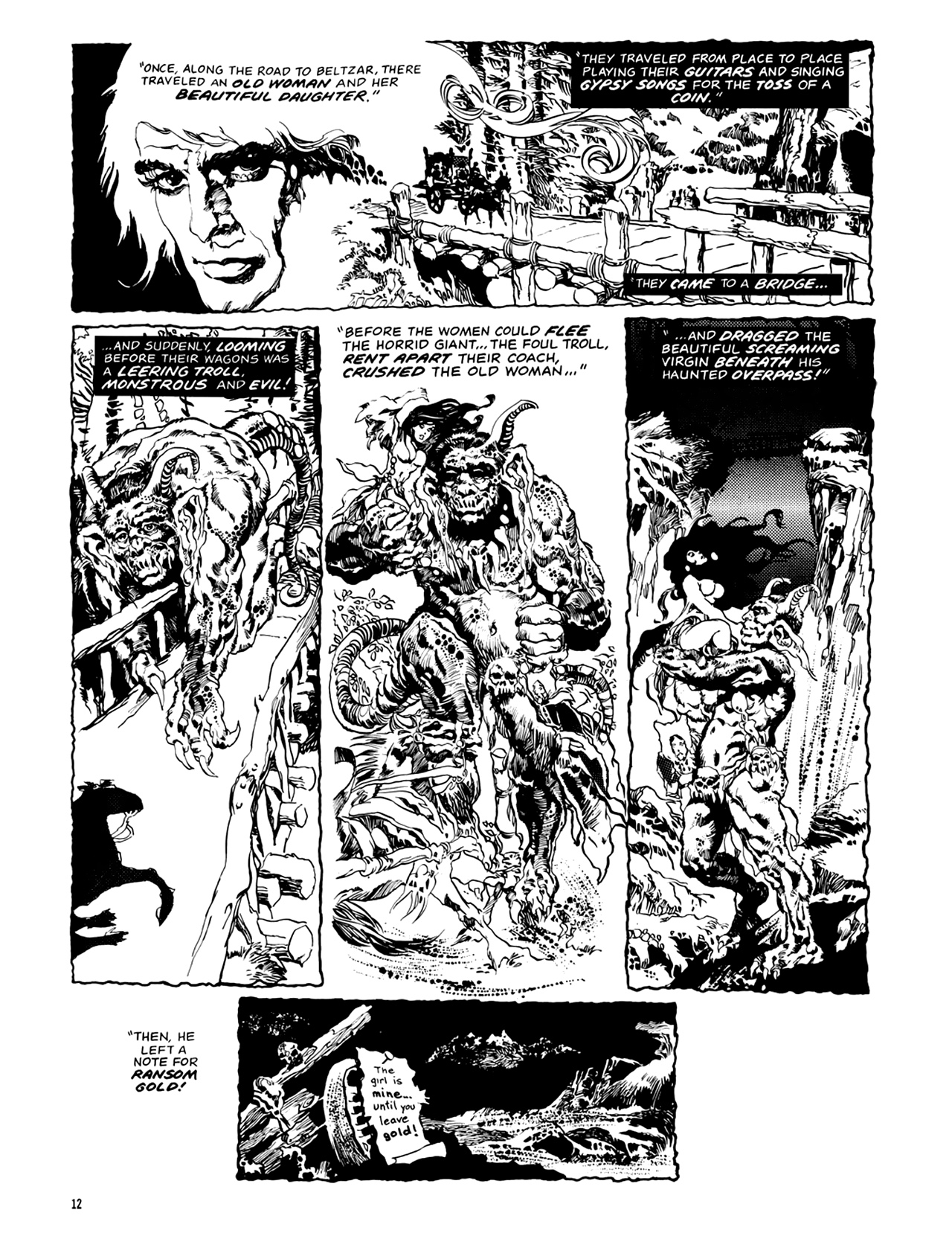 Read online Eerie Presents El Cid comic -  Issue # TPB - 13