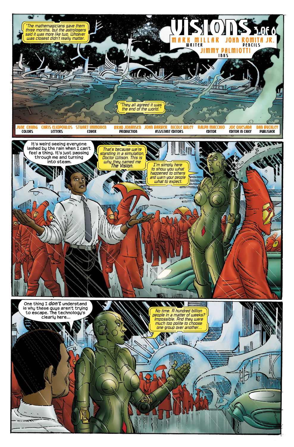 Read online Ultimate Vision comic -  Issue #0 - 11
